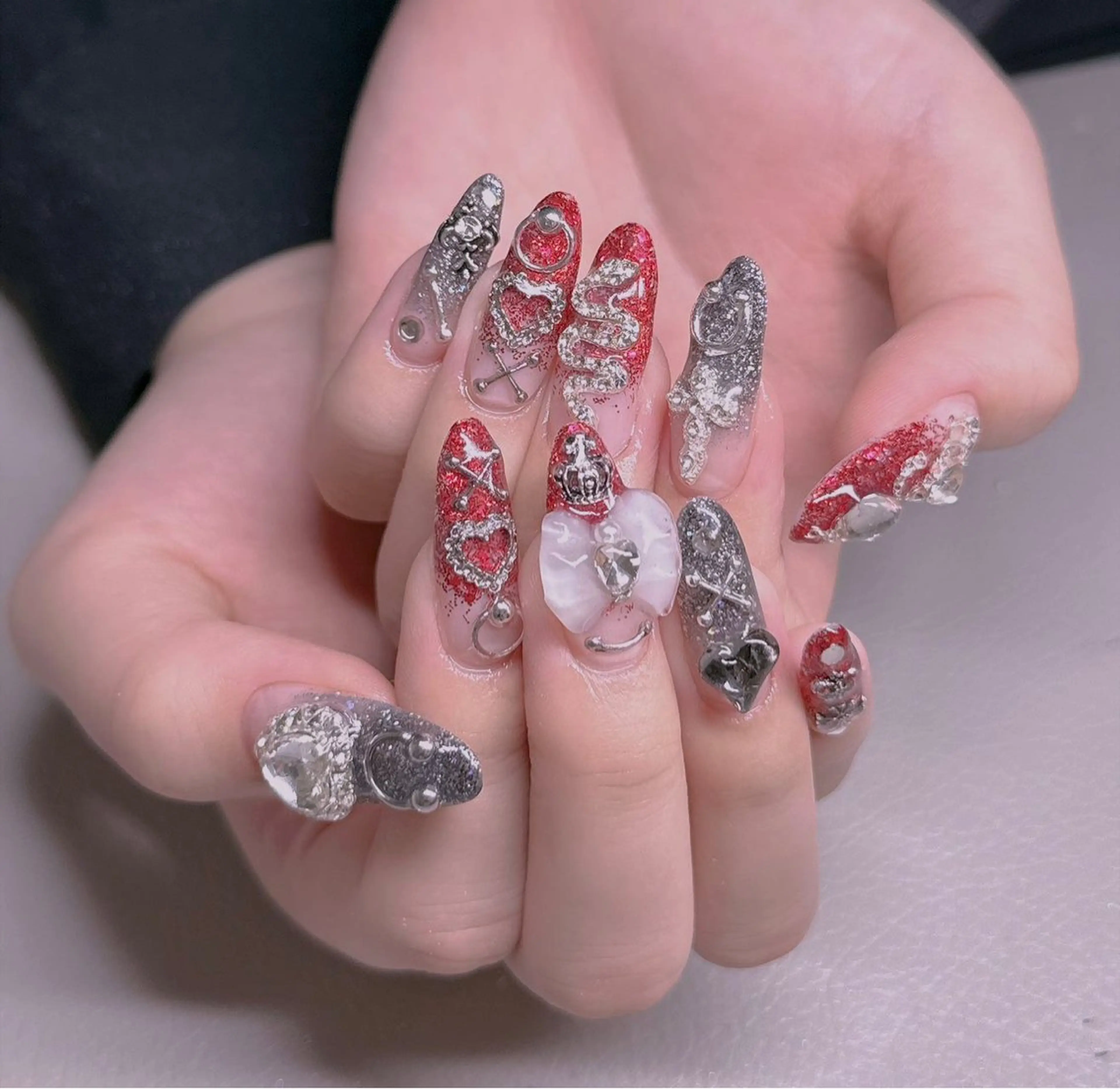 ネイル 長さだし専門店 M2　rikaのネイルデザイン