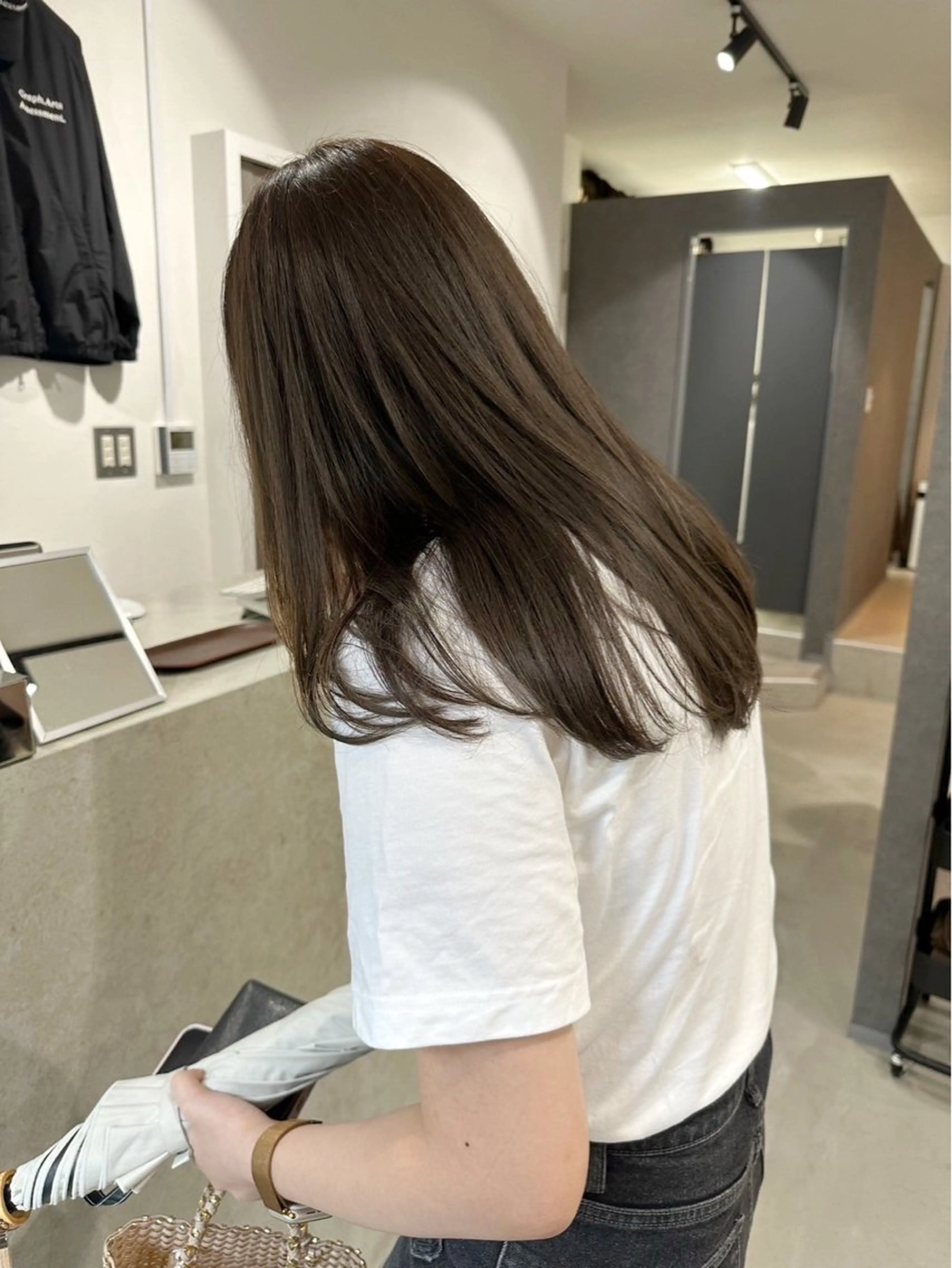 ミディアム カラー Graph. （グラフ）立川🪽✨のヘアスタイル