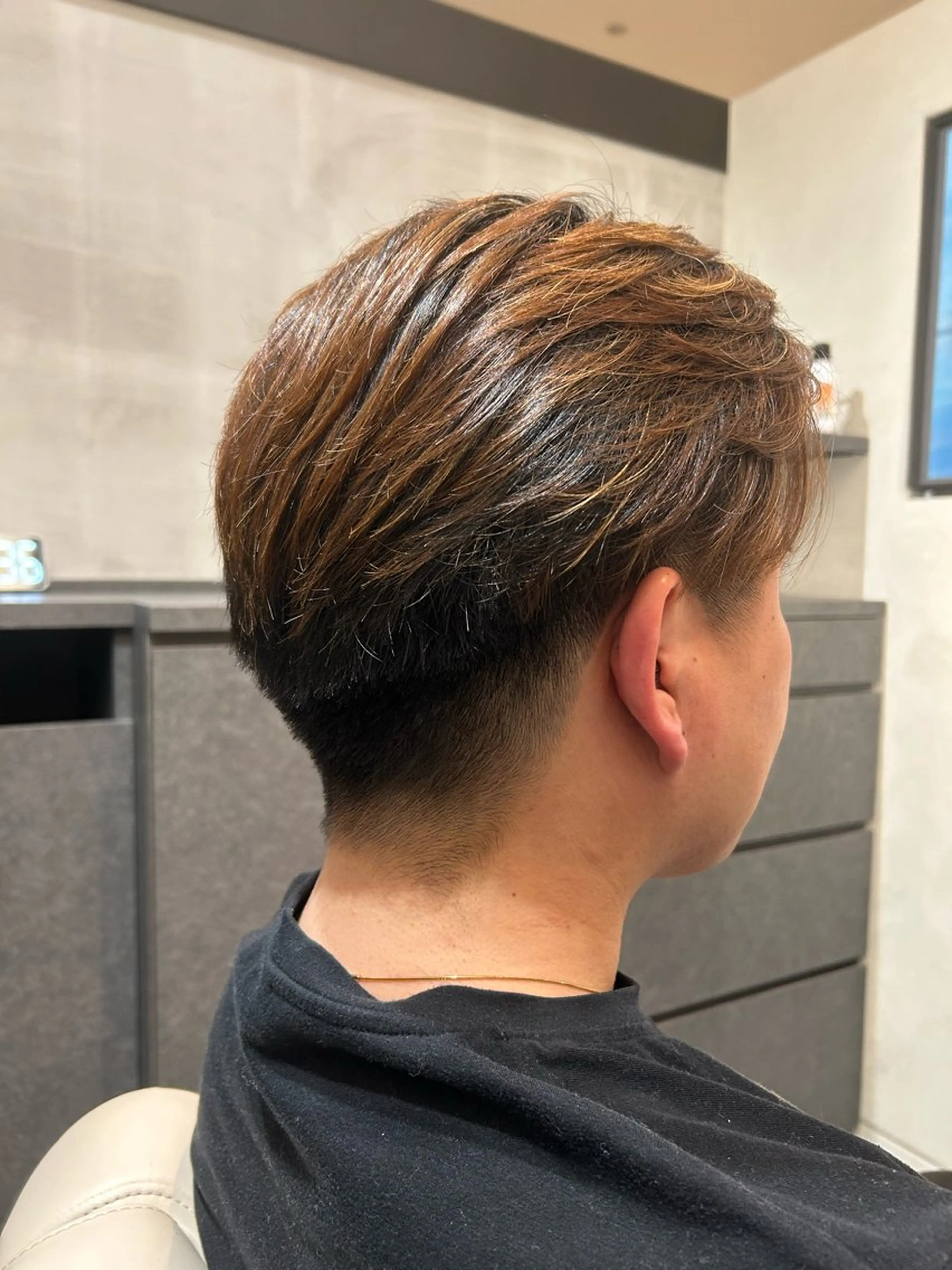 メンズカットの写真