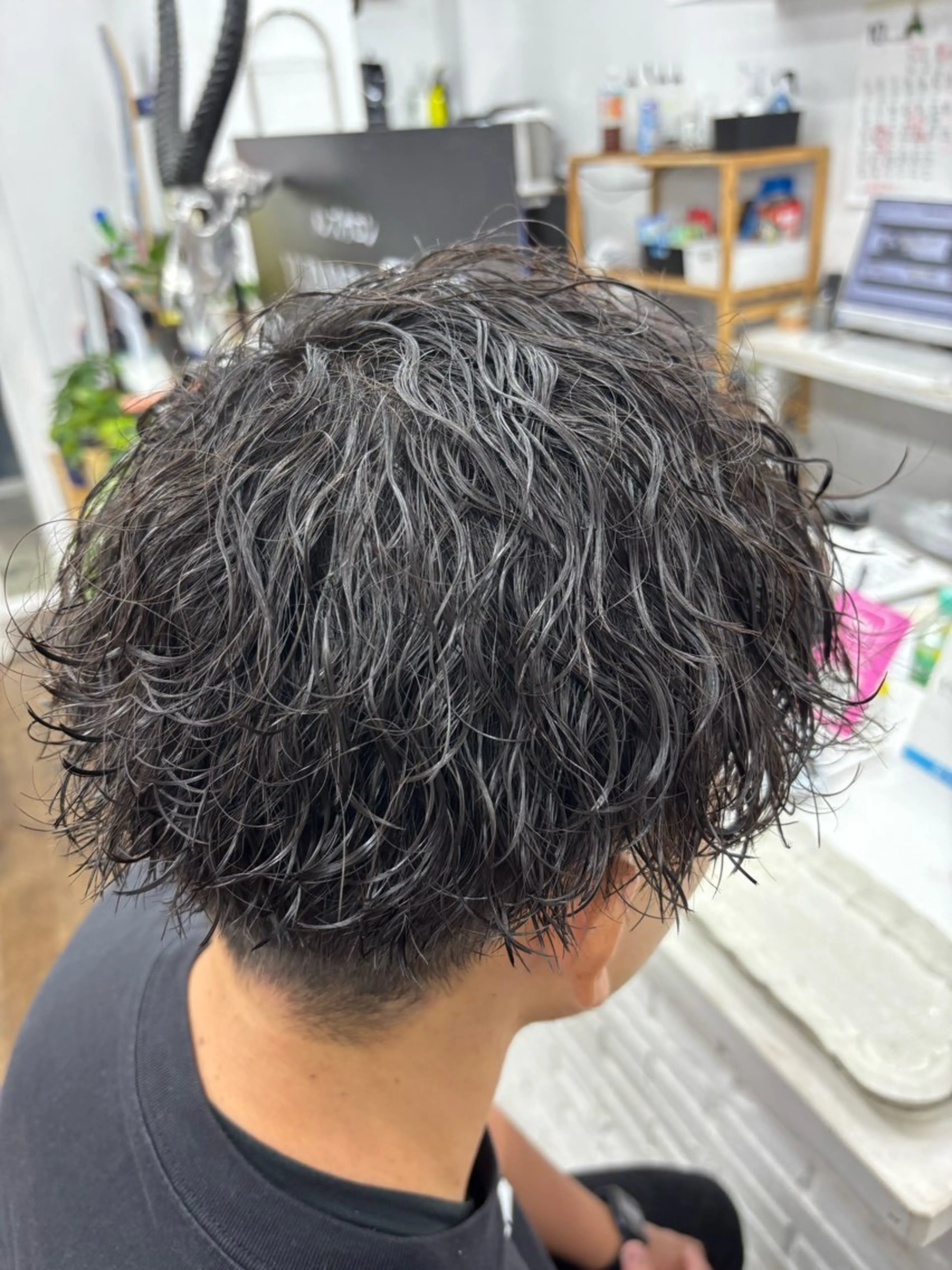 パーマ メンズ カット パーマ メンズ特化サロン Ryomaのヘアスタイル