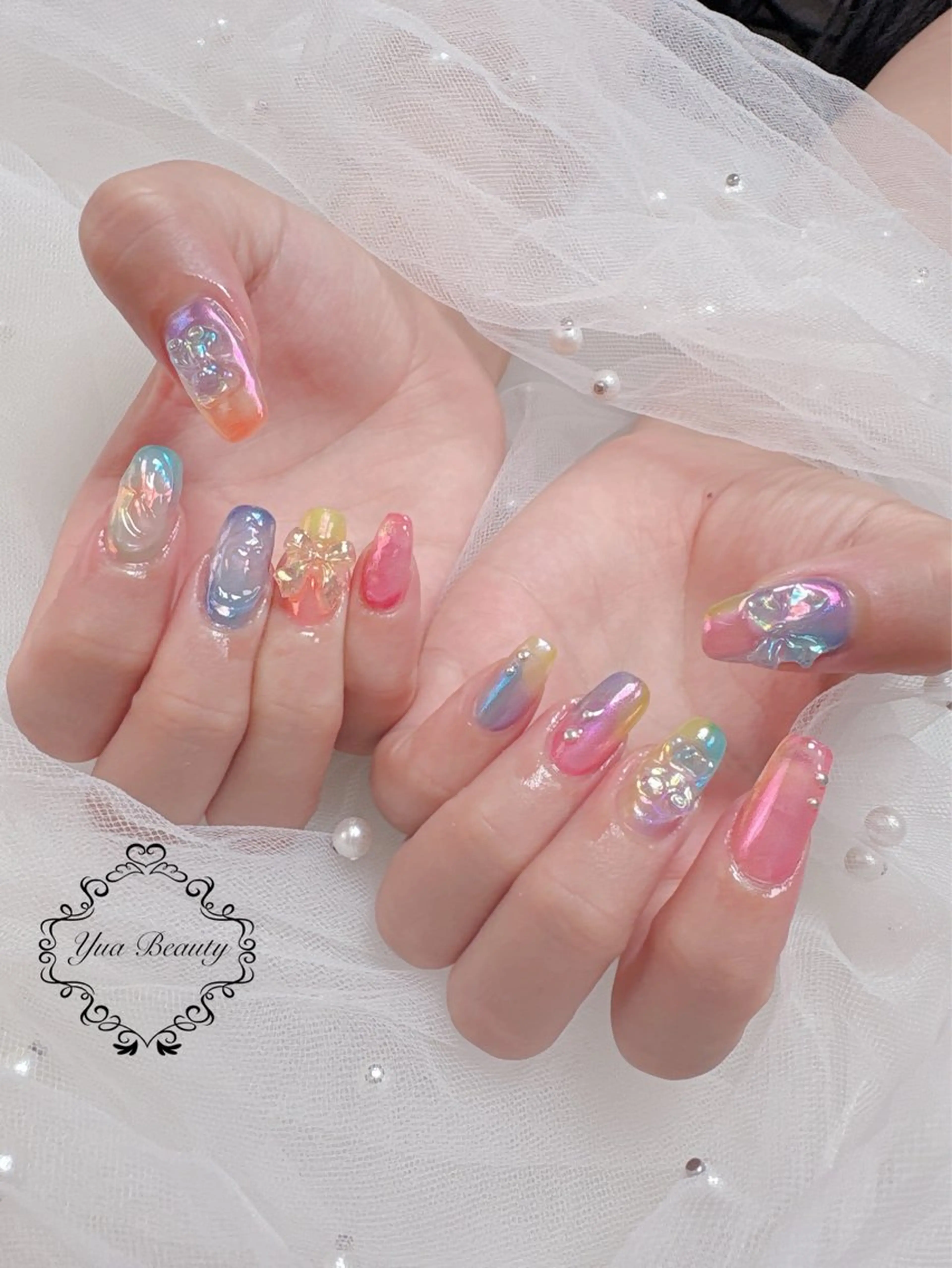 ネイル ハンドネイル YuaBeauty所属・浅井 亜美のネイルデザイン