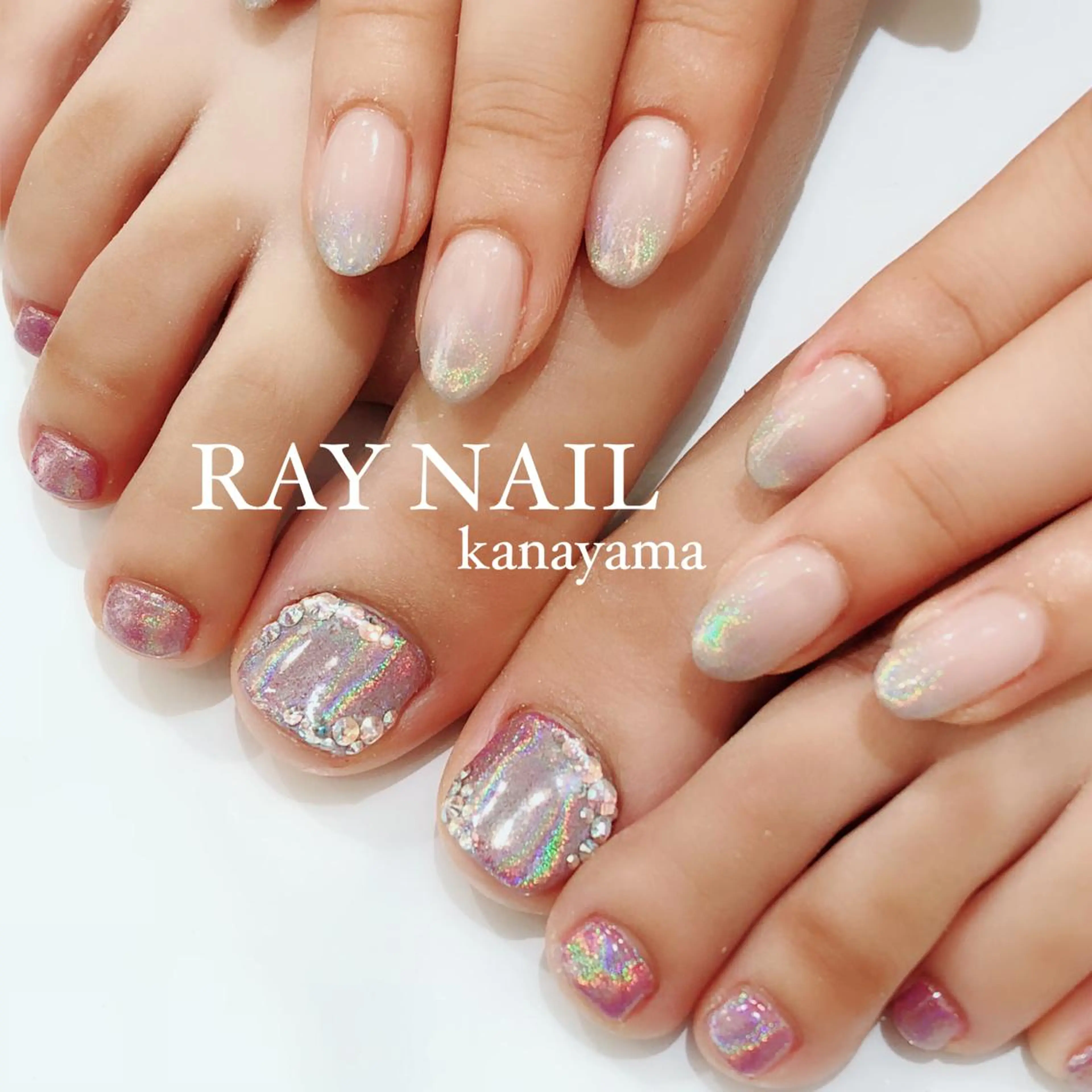 ネイル フットネイル ハンドネイル フットネイル Arowa 伊田のネイルデザイン