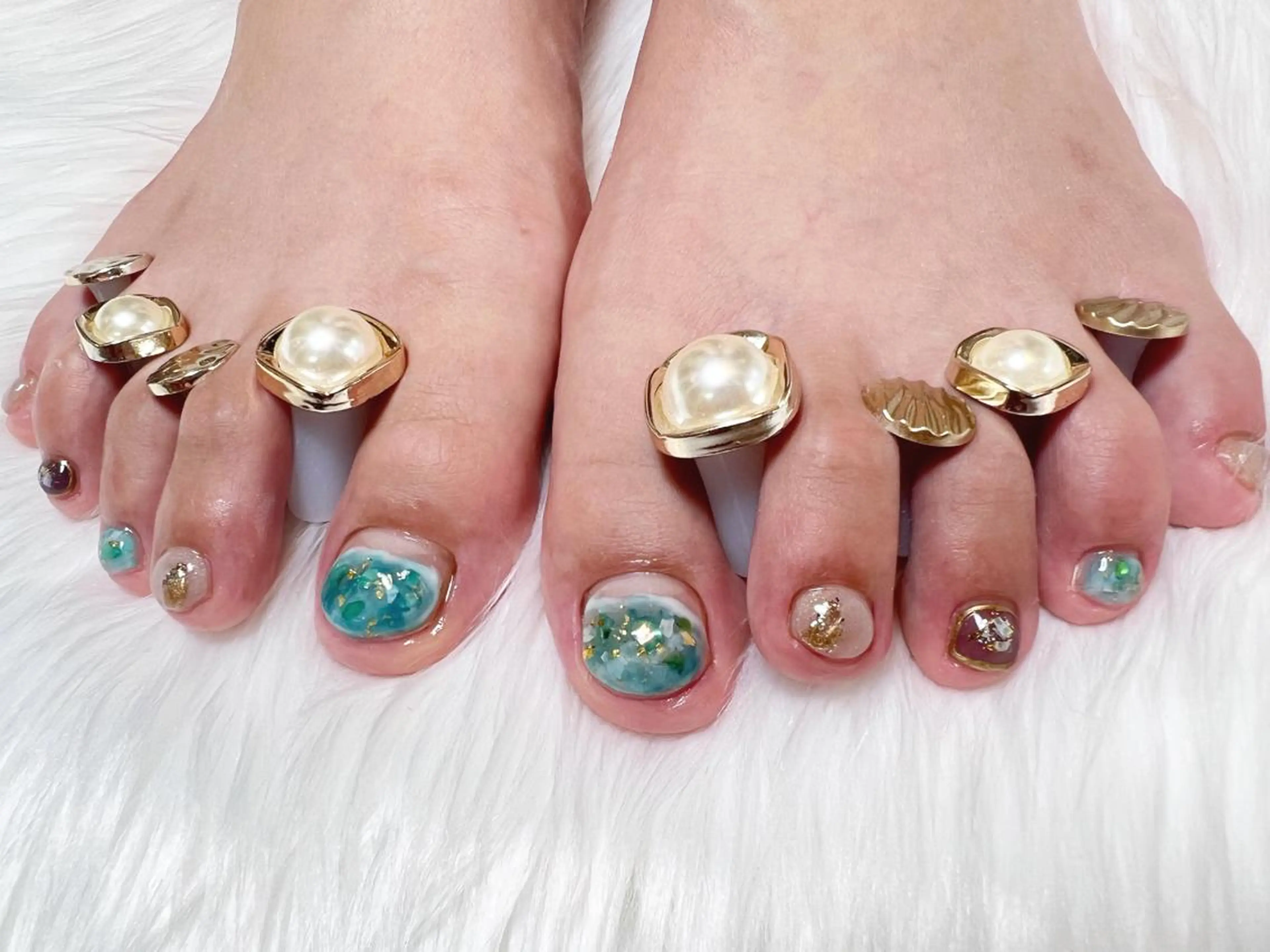 ネイル フットネイル 渡邊 亜貴のネイルデザイン