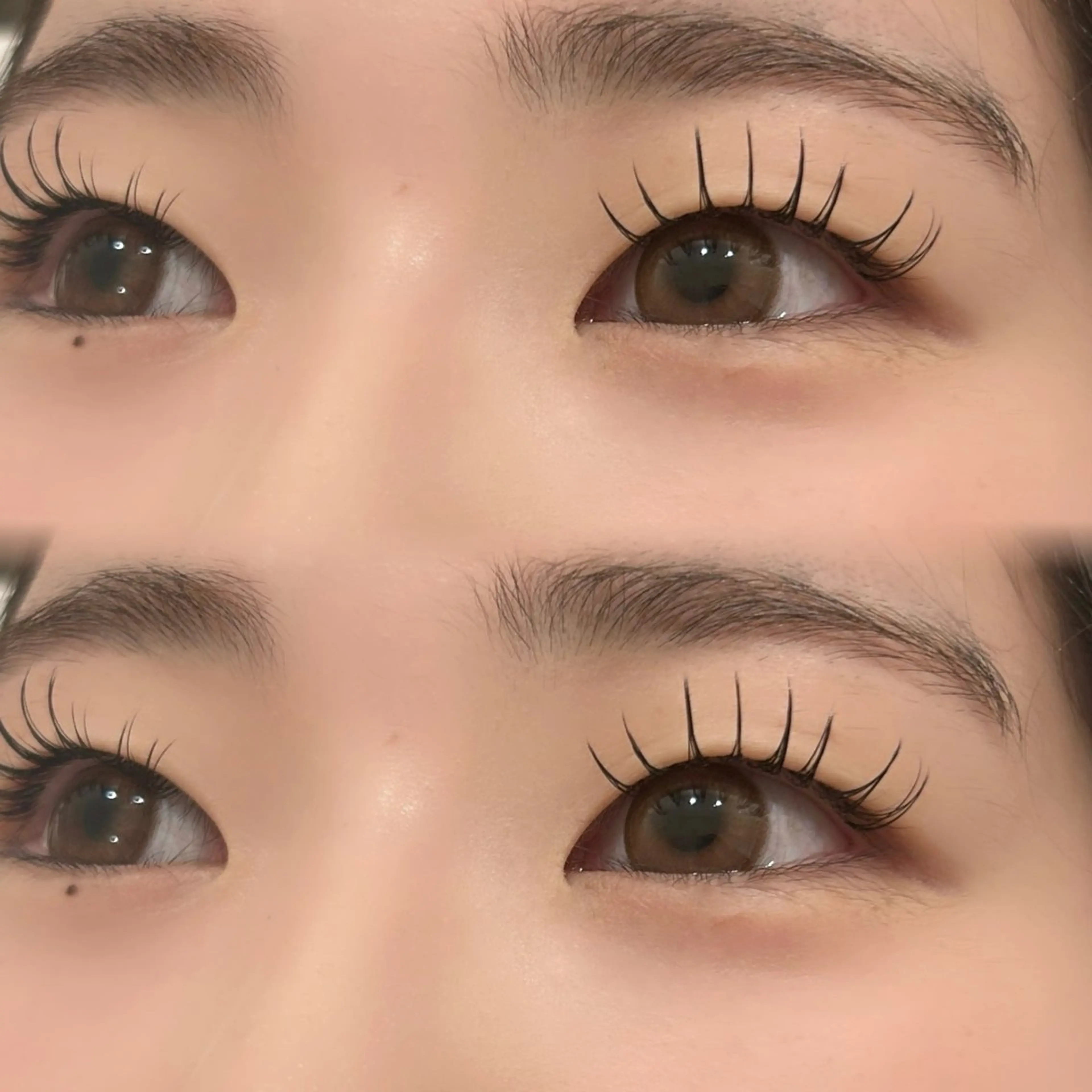 マツエク・マツパ キュート Dカール フラットラッシュ ELRe AYANO♡の眉毛・アイブロウイメージ