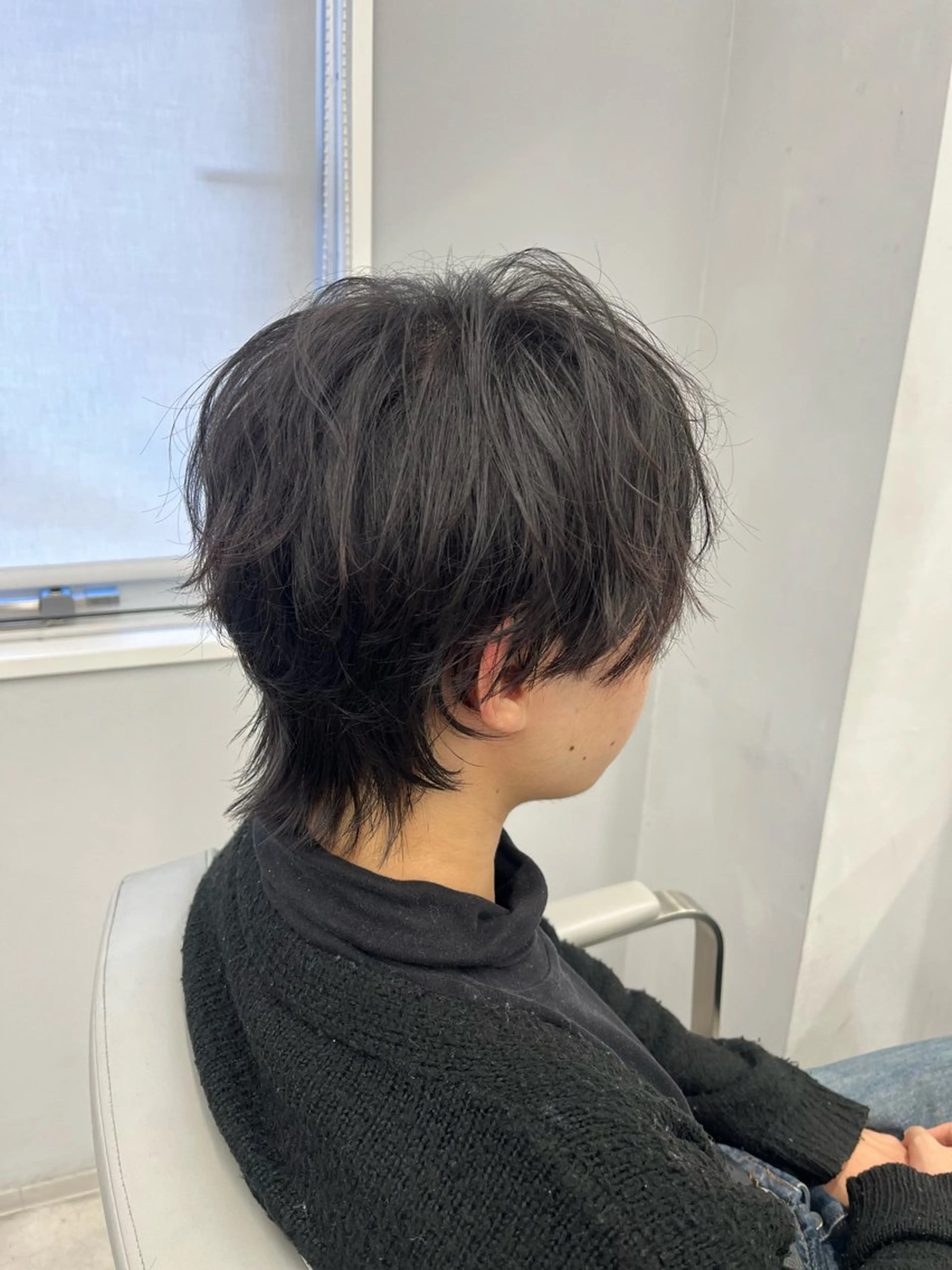 ミディアム ミディアムパーマ 無料カットモデル ユナのヘアスタイル