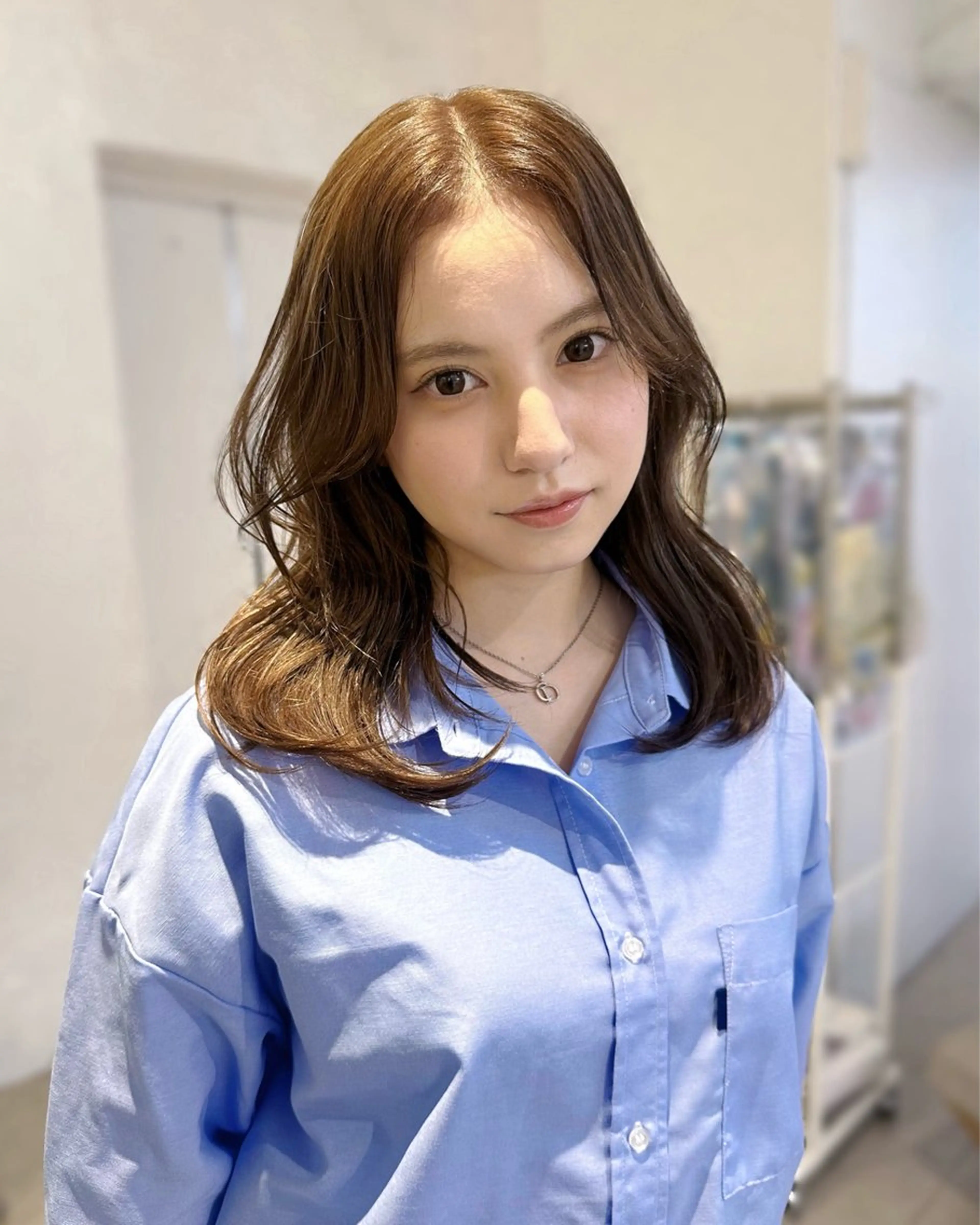 ロング 韓国ヘアメンズ・レデ ィース特化ミクのヘアスタイル