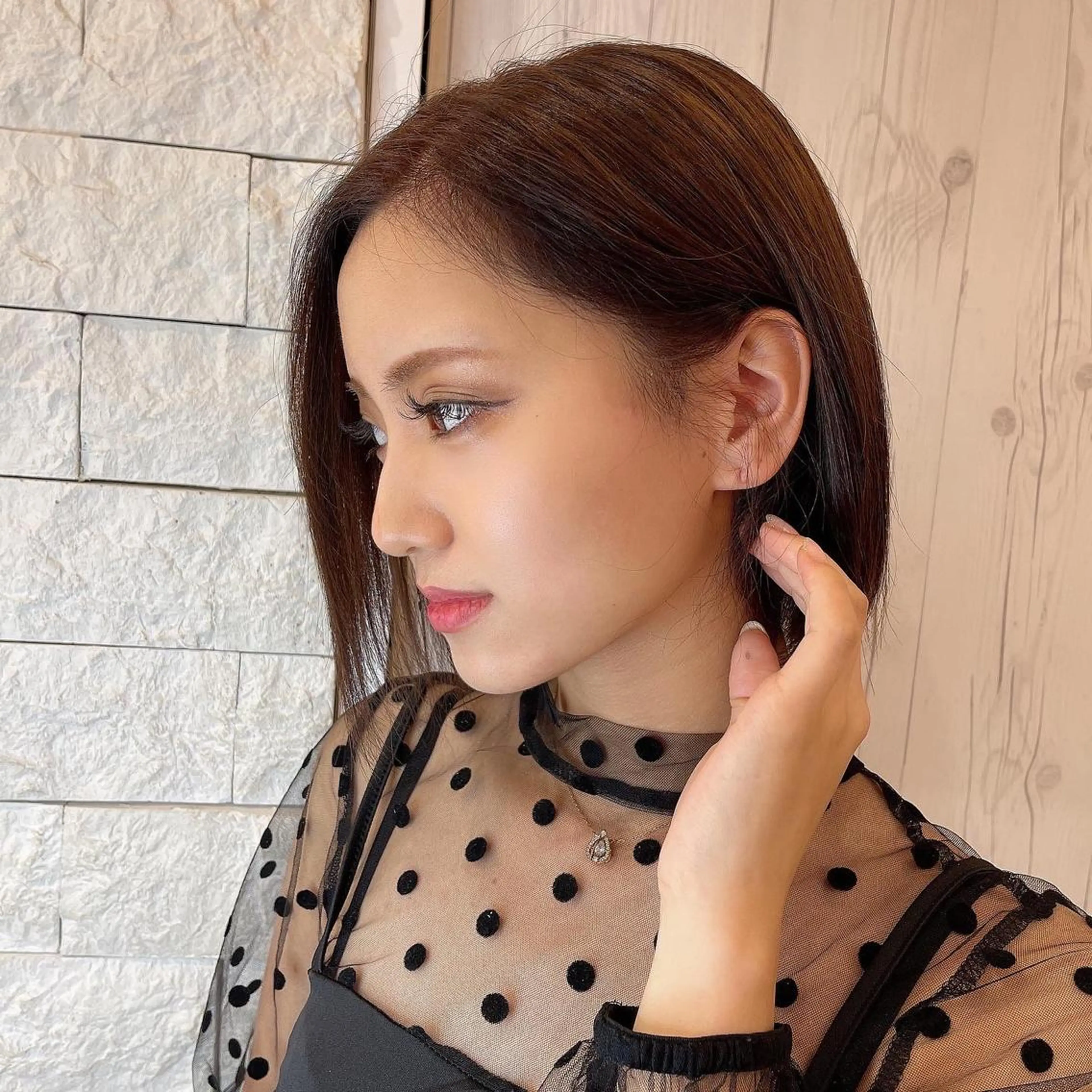 カラー ブラウンカラー カット ヘアカラー 名古屋のピンク好き かずくん🦩のヘアスタイル