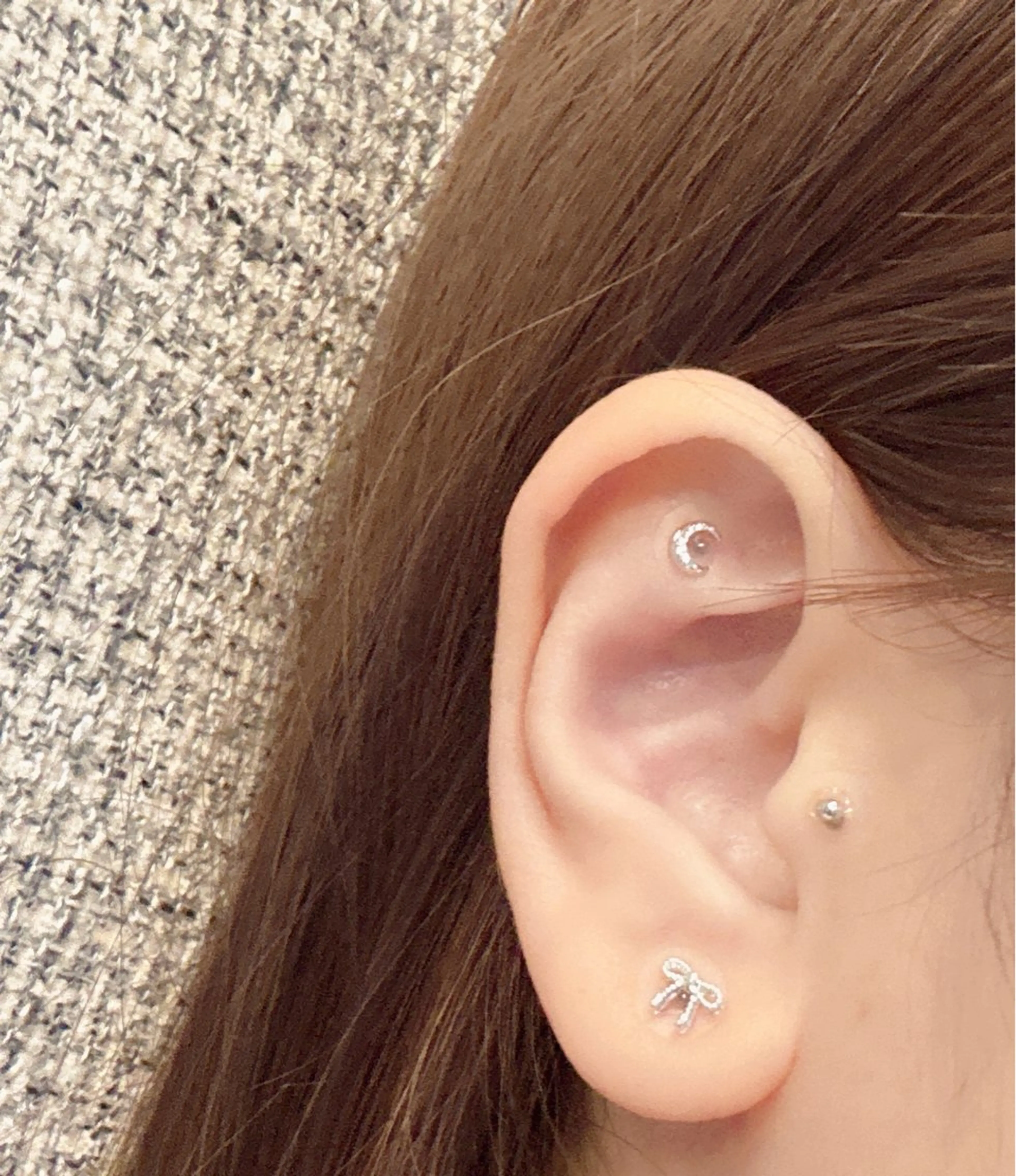 耳ツボジュエリー💎両耳で10粒の写真