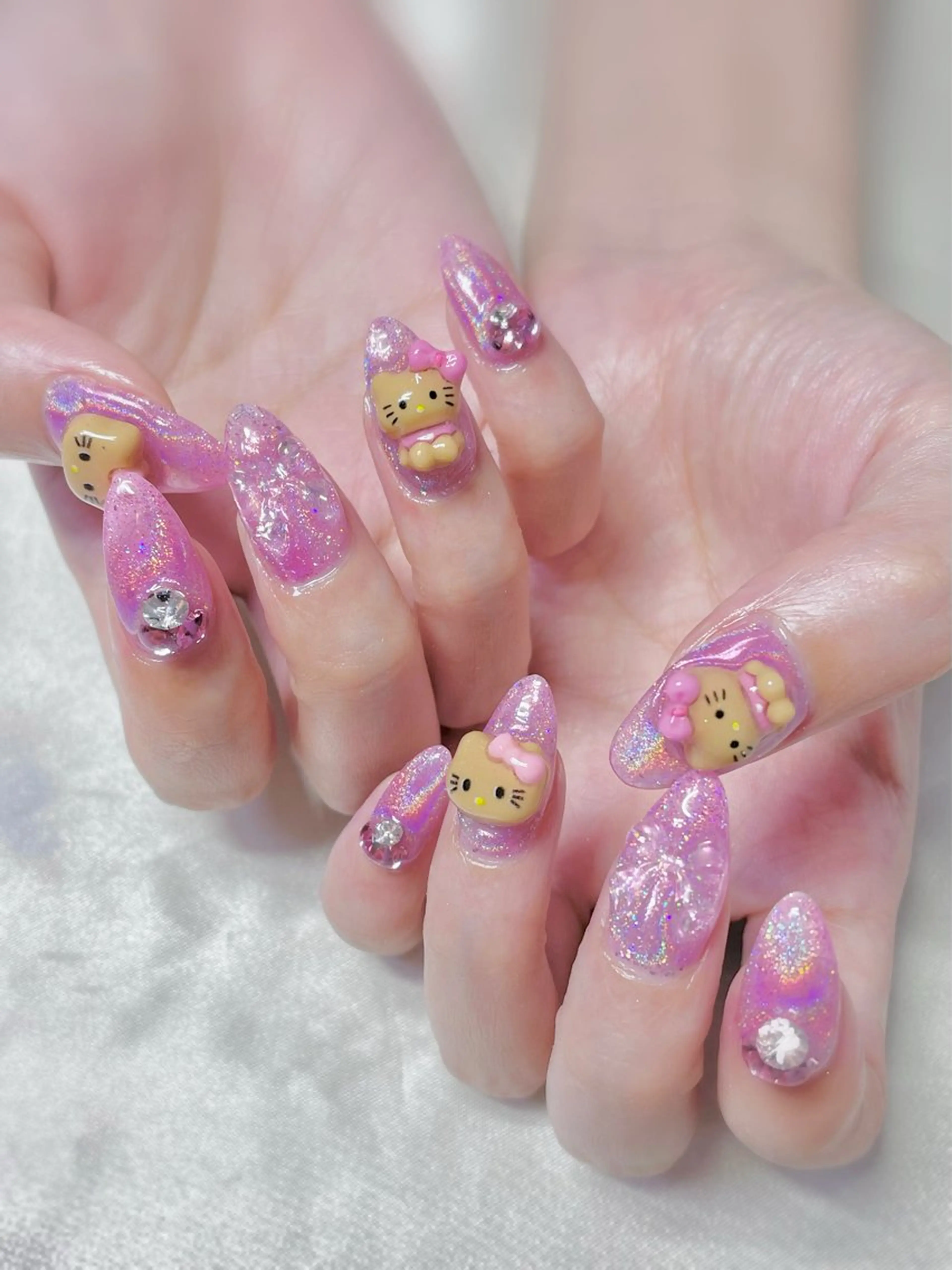 ネイル 長さ出し ハンドネイル RUMI nailのネイルデザイン