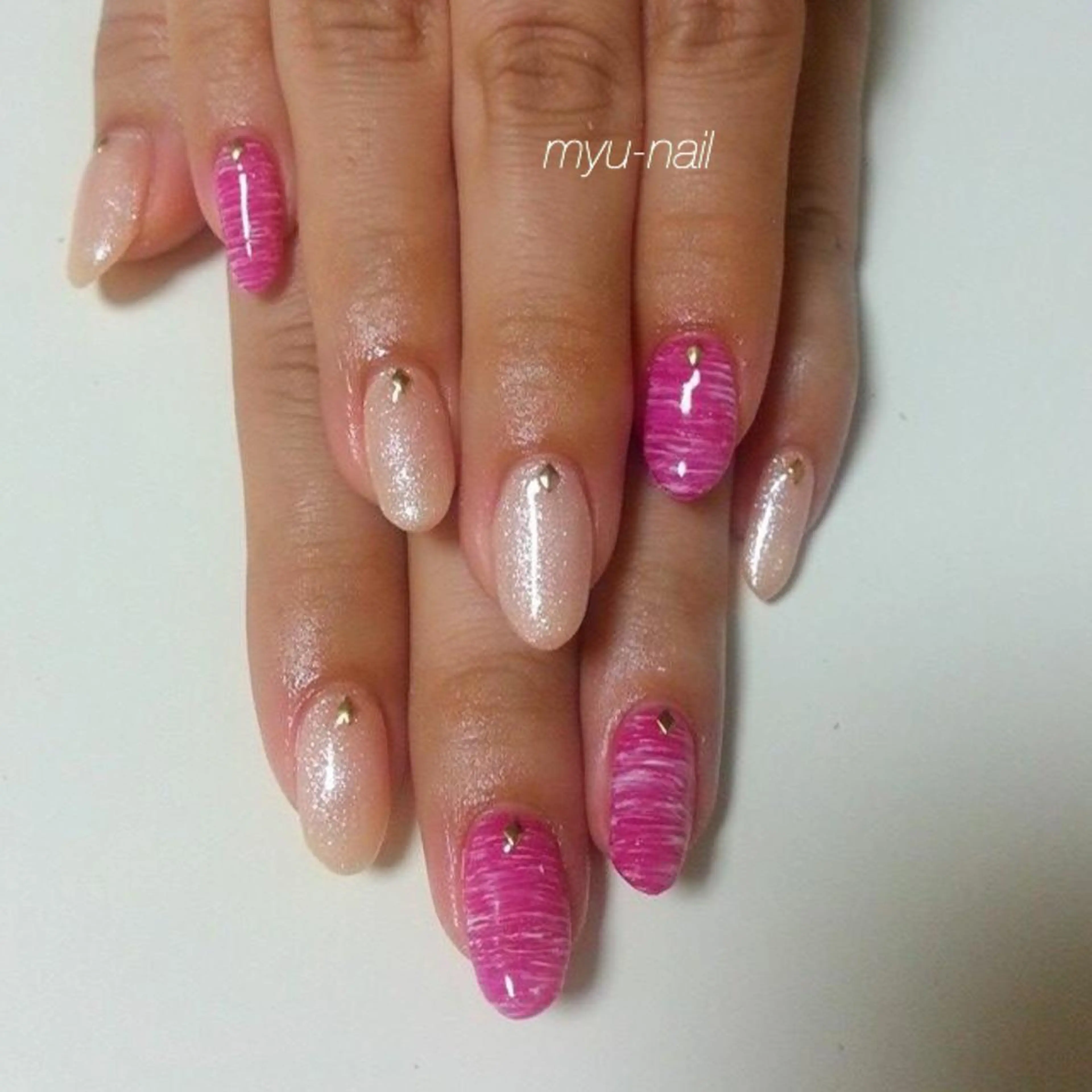 ネイル アートネイル ホームサロン myu-nailのネイルデザイン