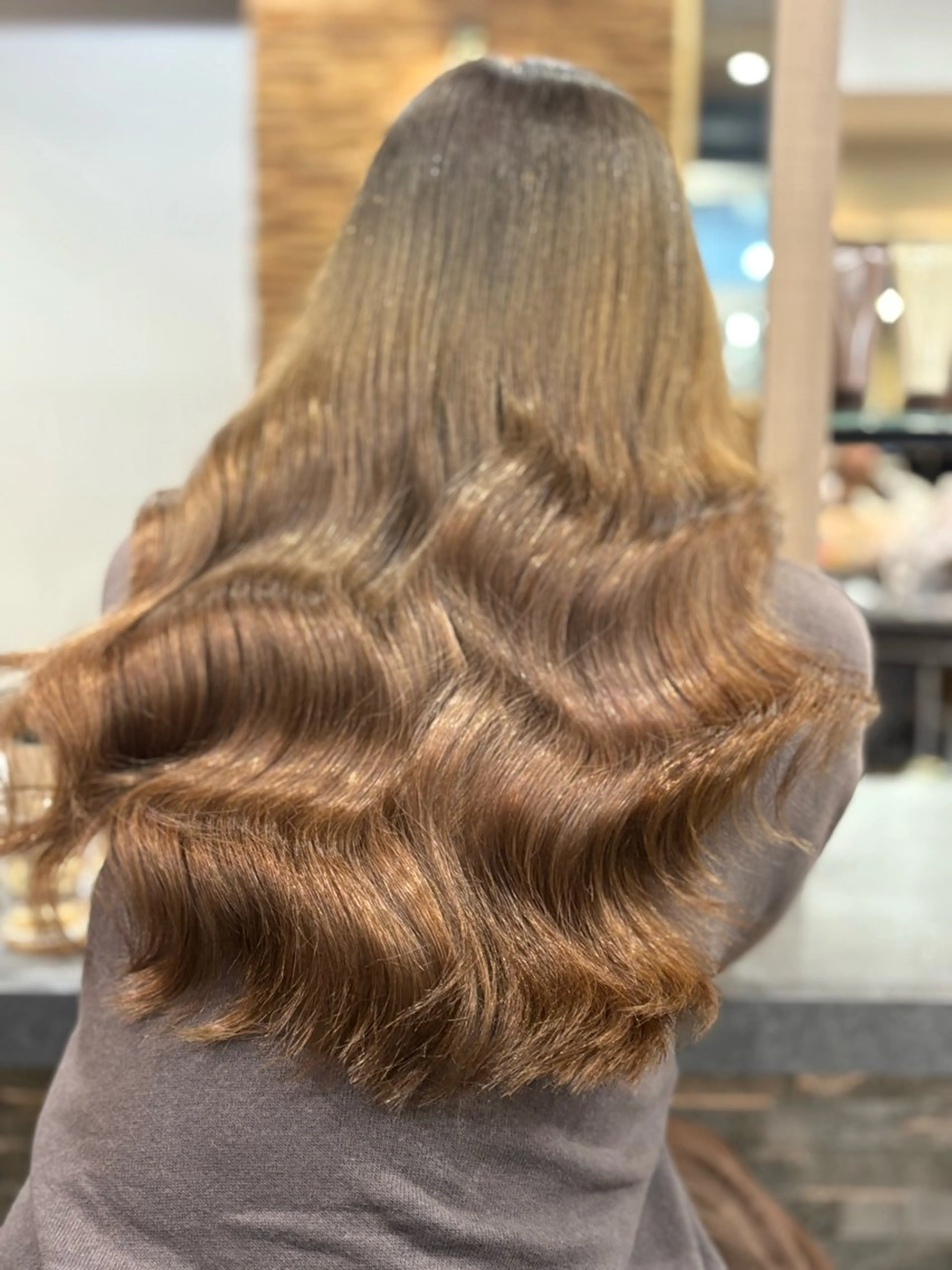 ロング ヘアカラー 横浜lapis amaneのヘアスタイル