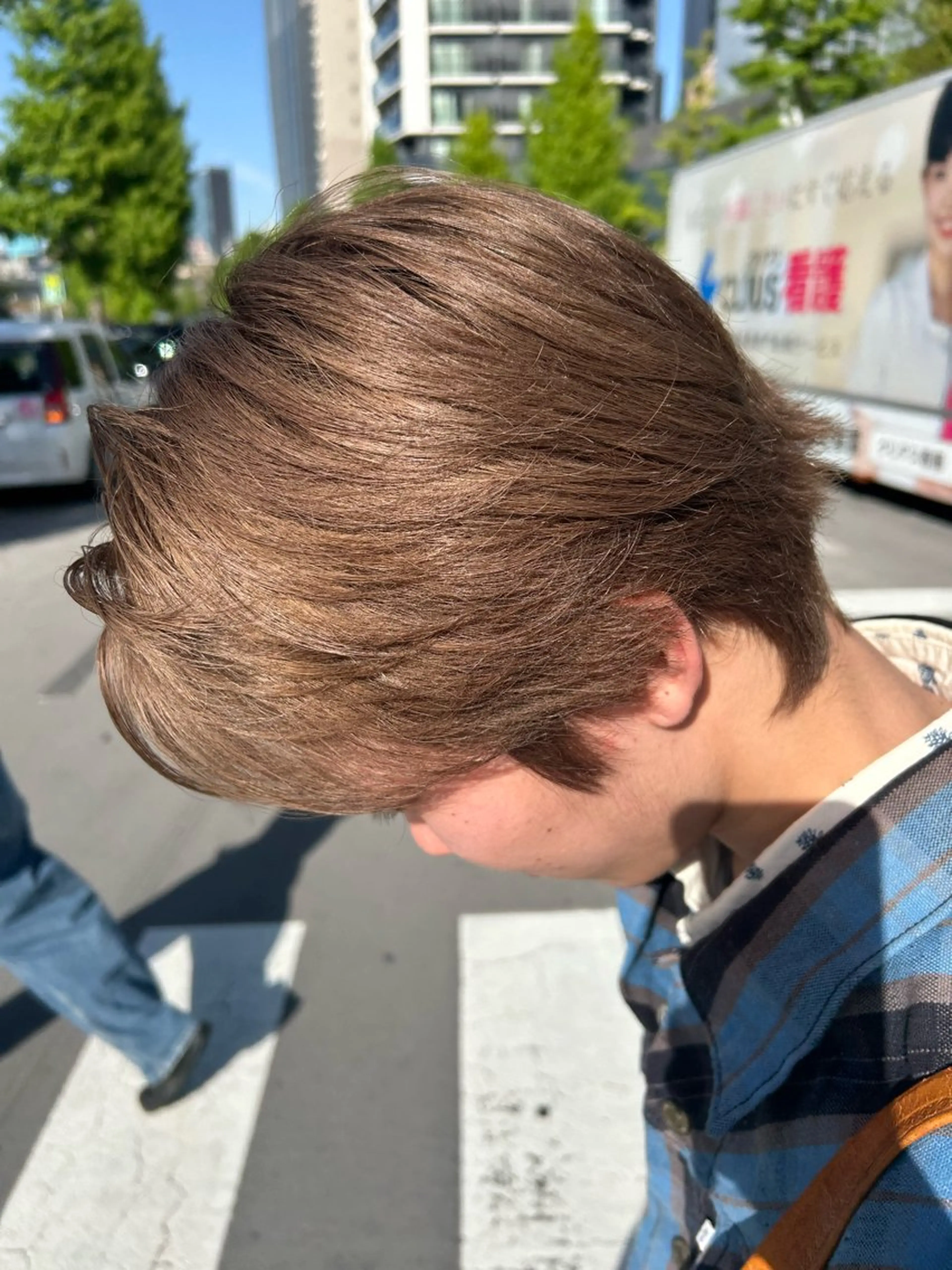 ダブルカラー(全頭ブリーチ・リタッチ・インナーカラー)の写真