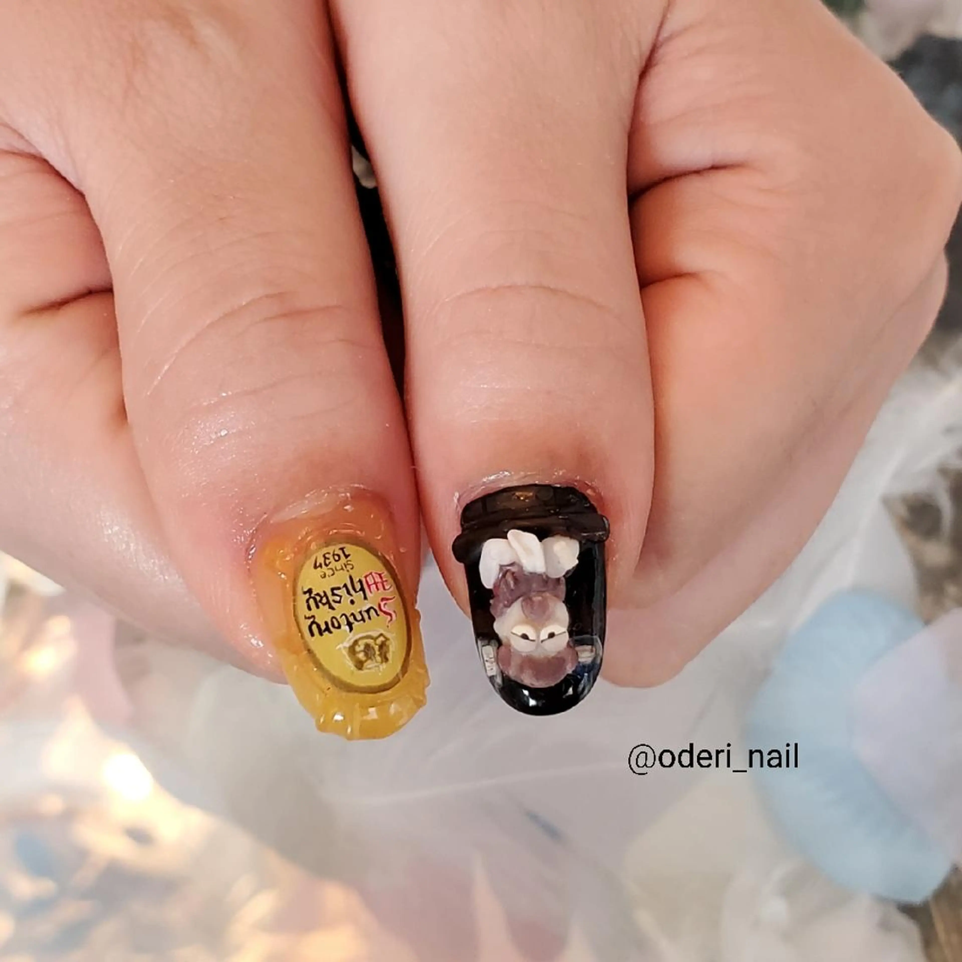 ネイル アートネイル ジェルネイル おで@ oderi_nailのネイルデザイン