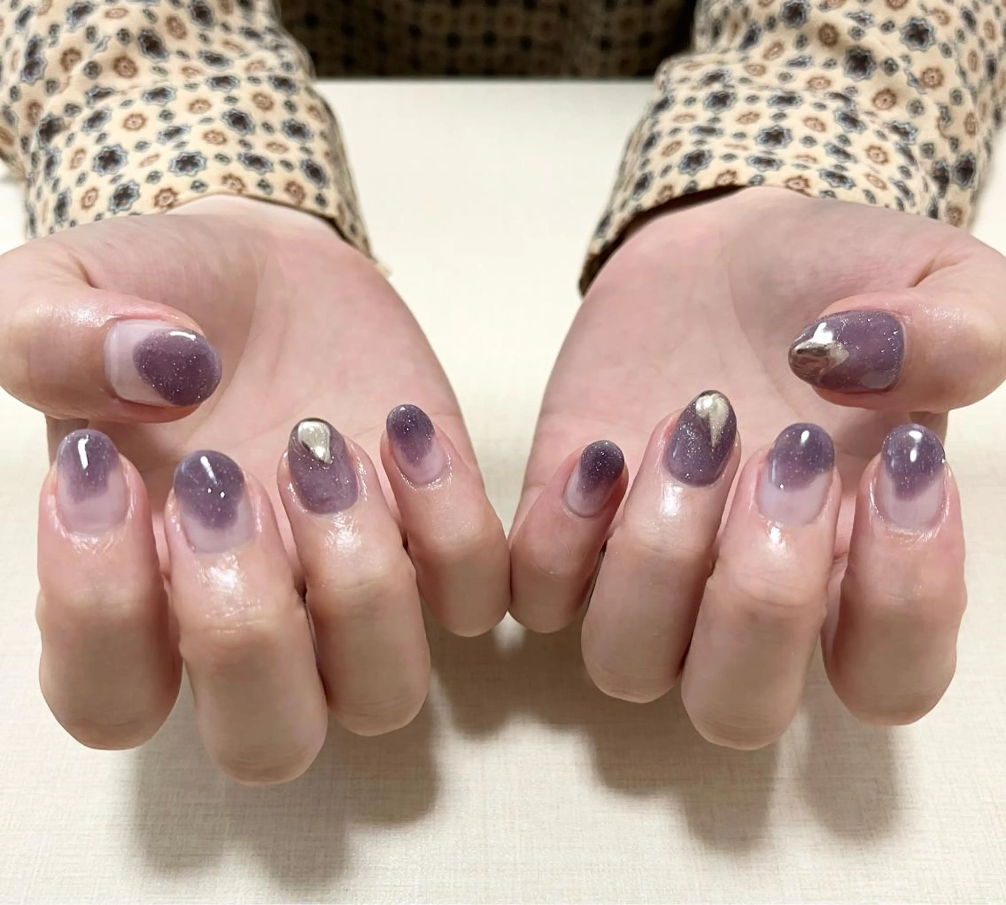 ネイル フラッシュネイル ハンドネイル わたなべ さやかのネイルデザイン