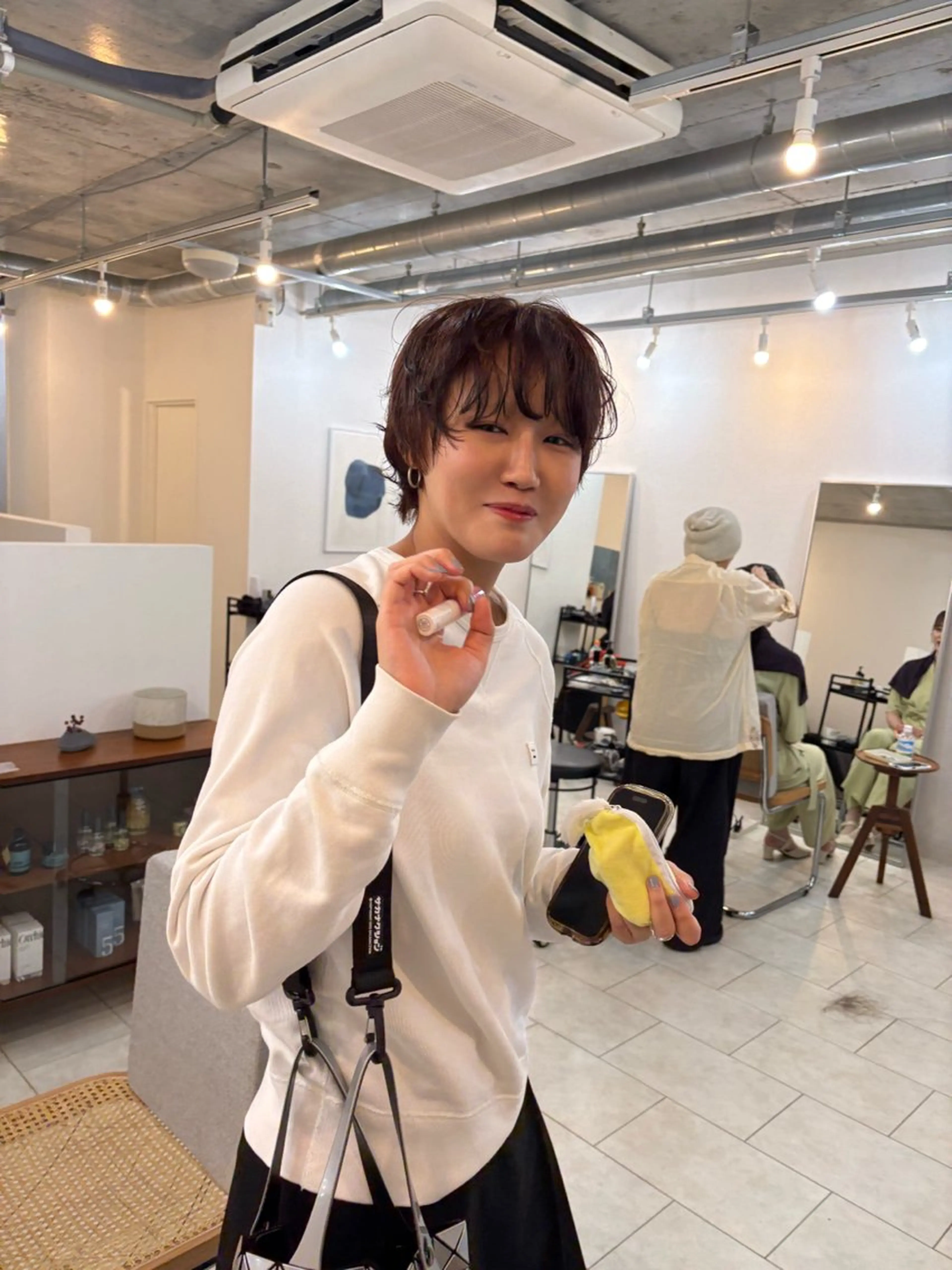 ショート カラー カット ヘアカラー eri kinjoのヘアスタイル