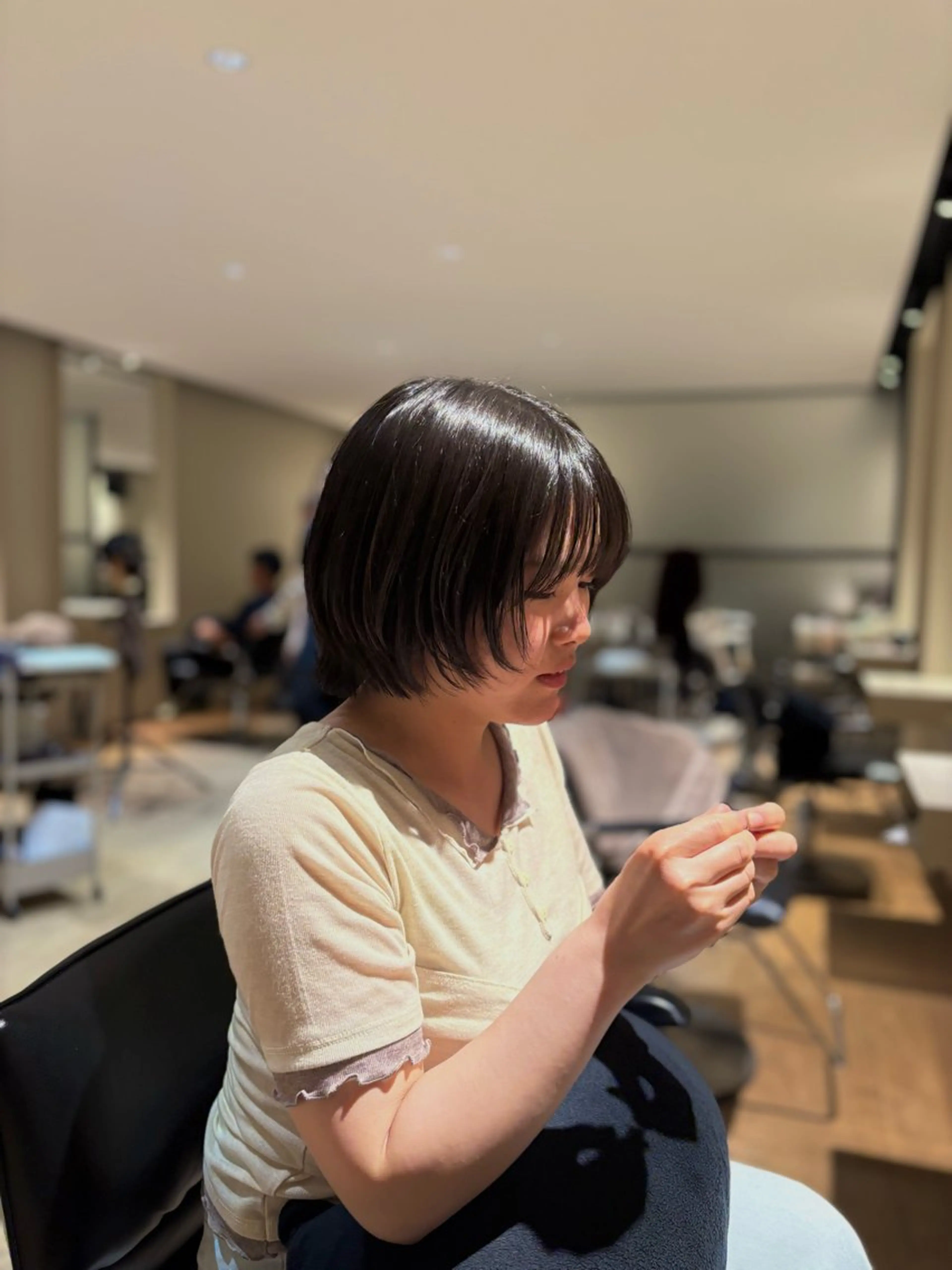 ショート ショートボブ ボブ ショートヘア 北尾 斗唯のヘアスタイル