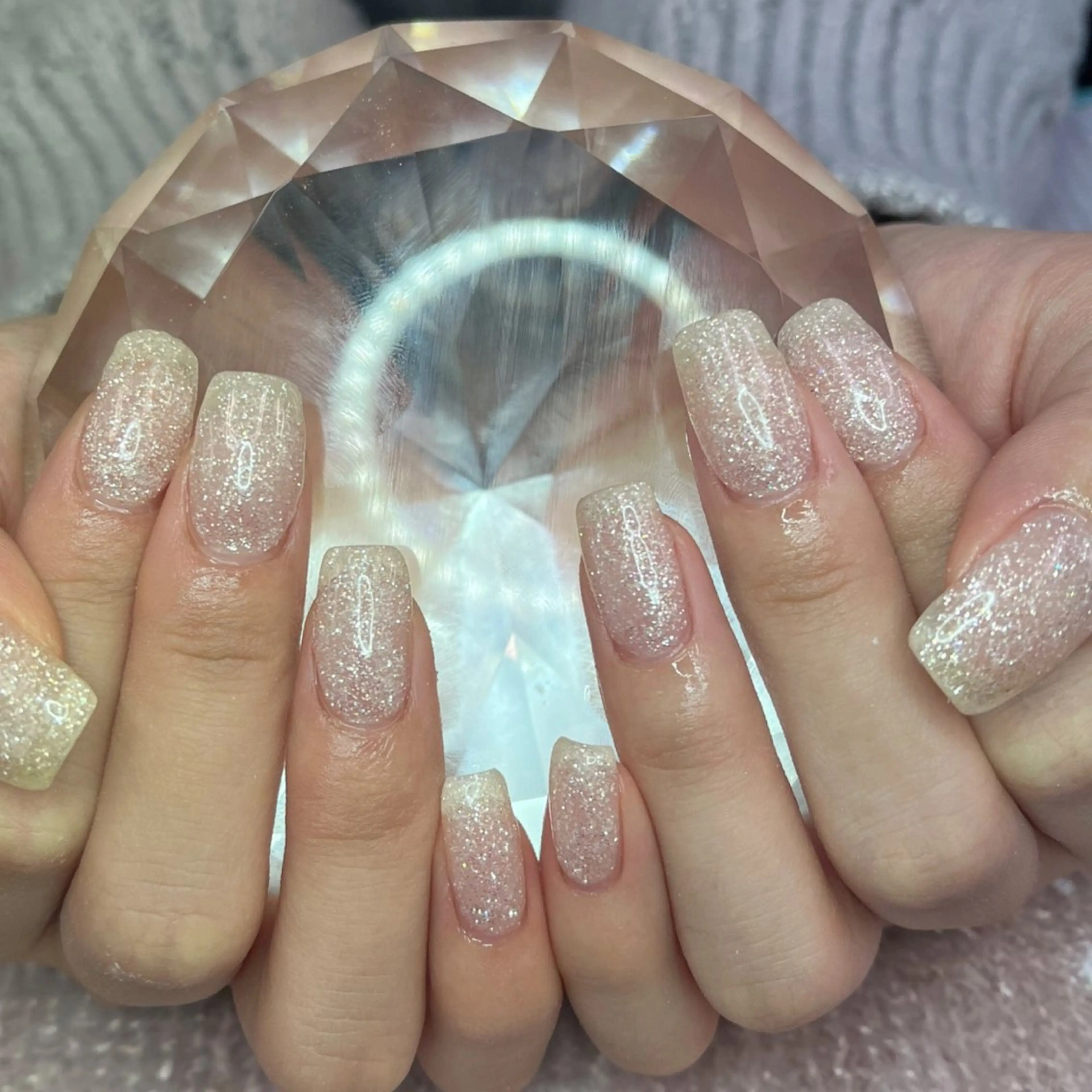 ネイル ラメ(グリッター) BlueDaisy 栄本店のネイルデザイン