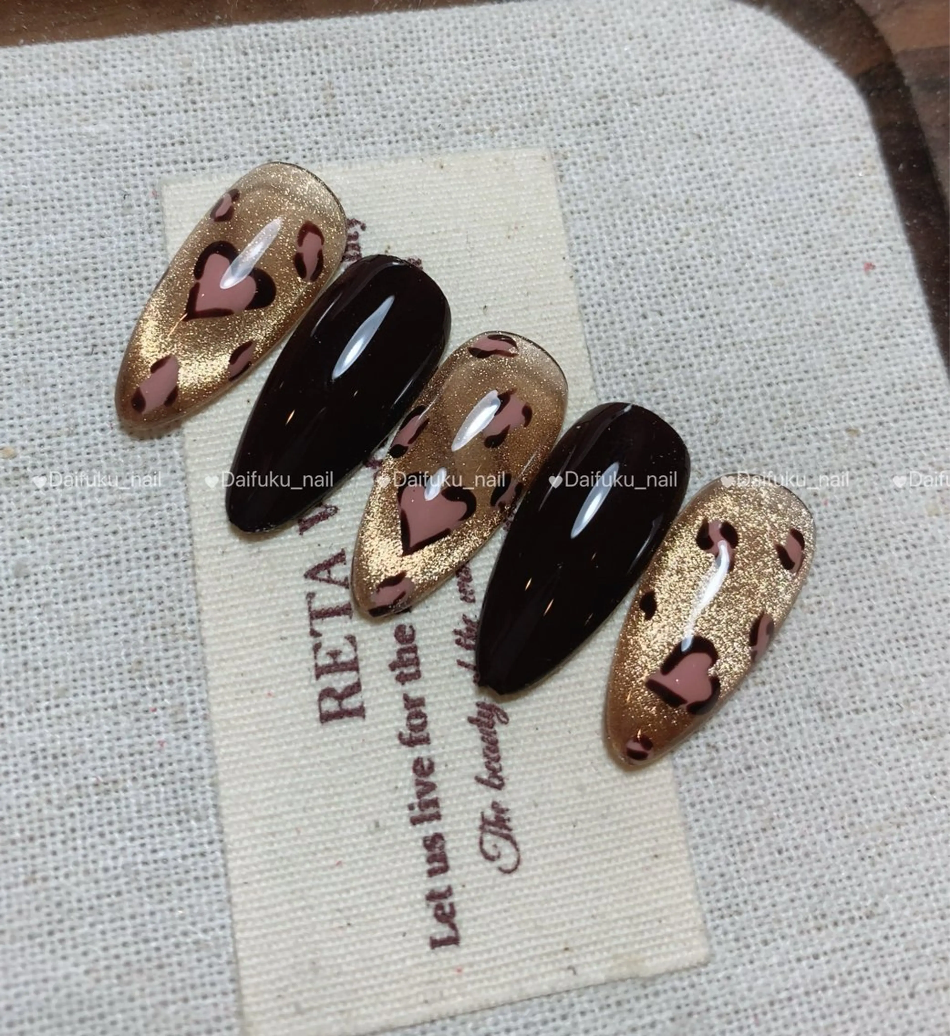 ミディアム ハンドネイル Daifuku nailsのネイルデザイン