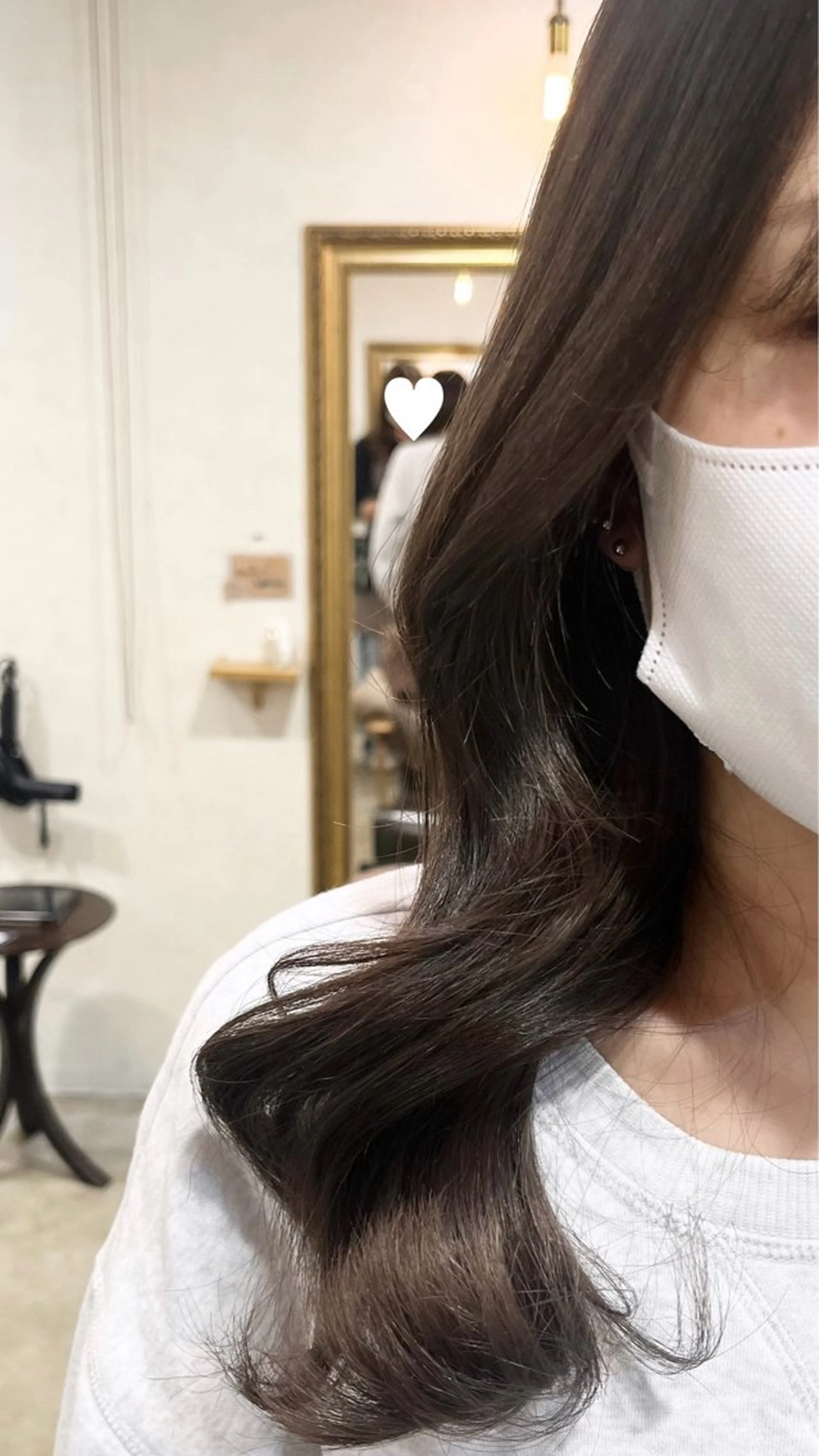 セミロング カラー ヘアカラー トリートメント 🎀RUI/髪質改善 /美髪矯正/艶カラーのヘアスタイル