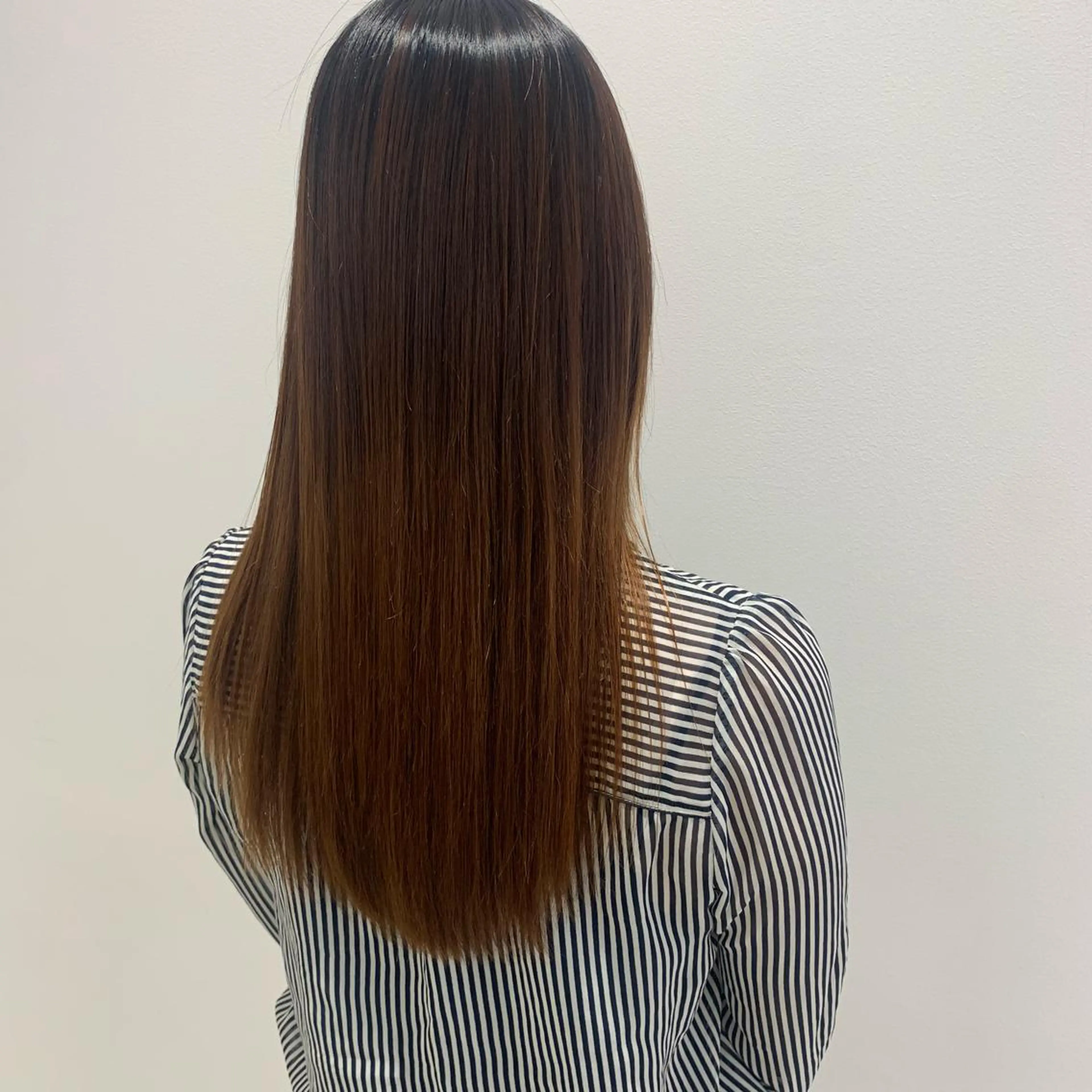 ロング ボブ/美髪矯正 /佐藤　奈巳のヘアスタイル
