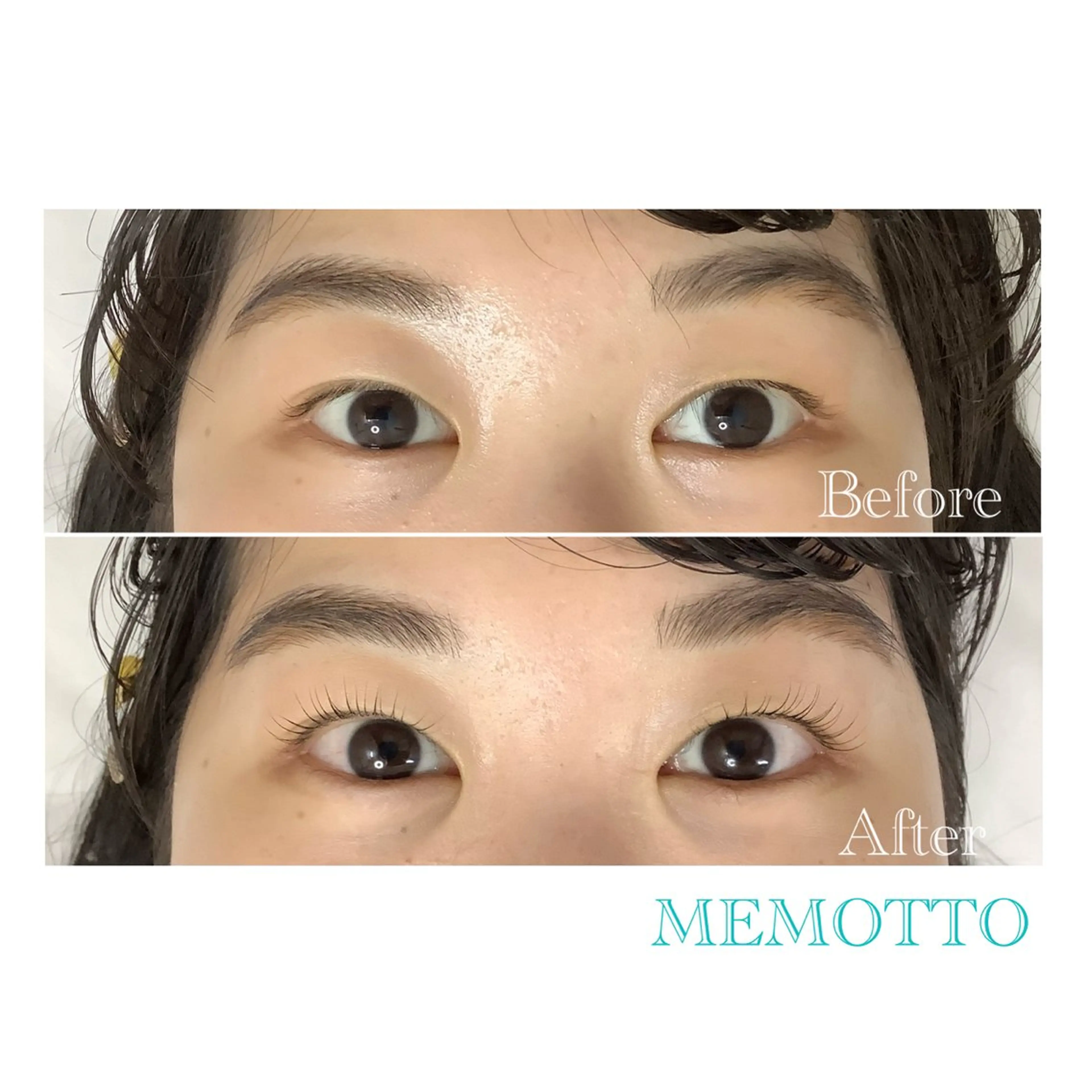 マツエク・マツパ 一重×まつ毛パーマ マツパ MEMOTTO CHIHIROのマツエク・マツパデザイン