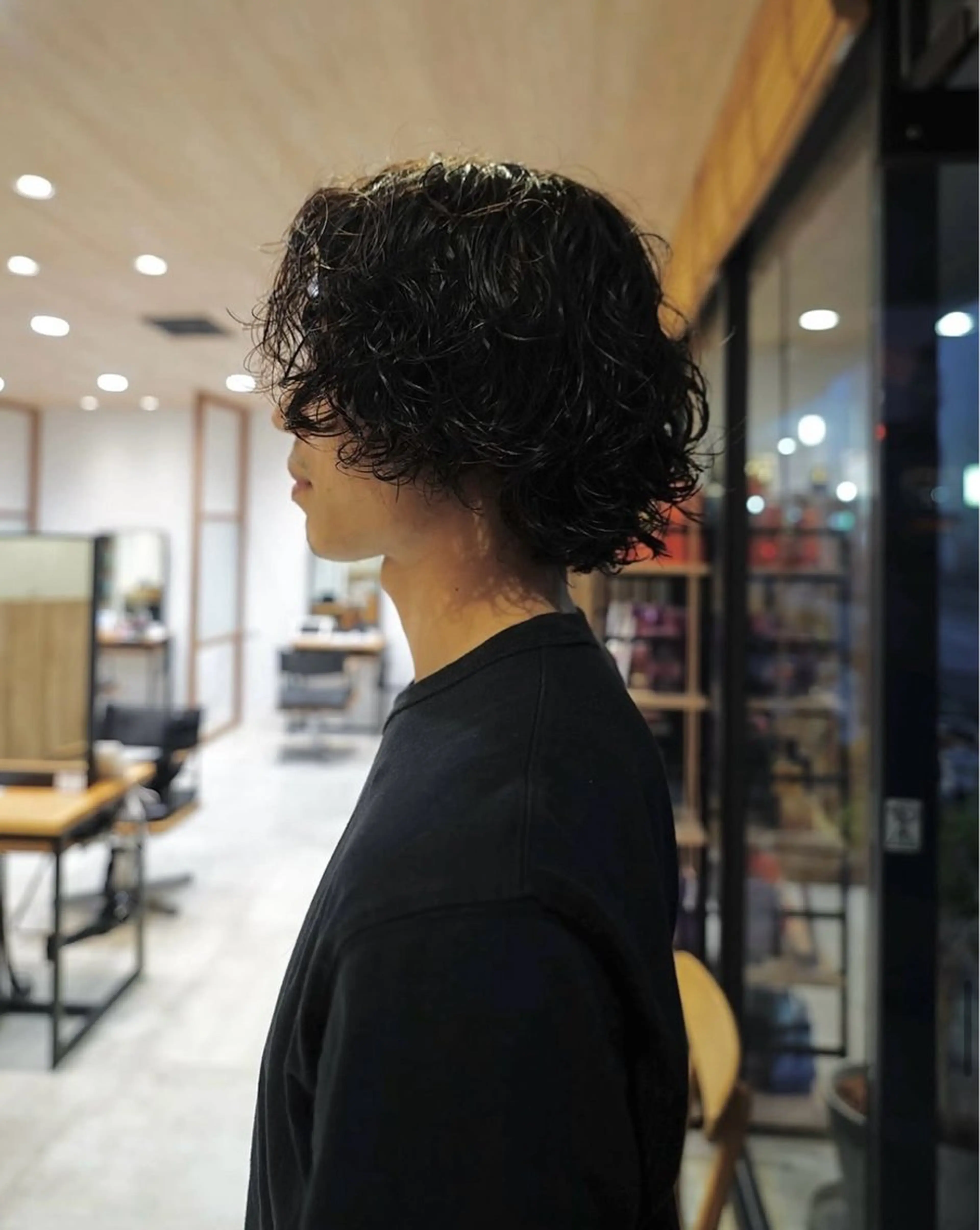 ミディアム カット パーマ パーマ率No.1 ／𝑻𝑨𝑲𝑼のヘアスタイル