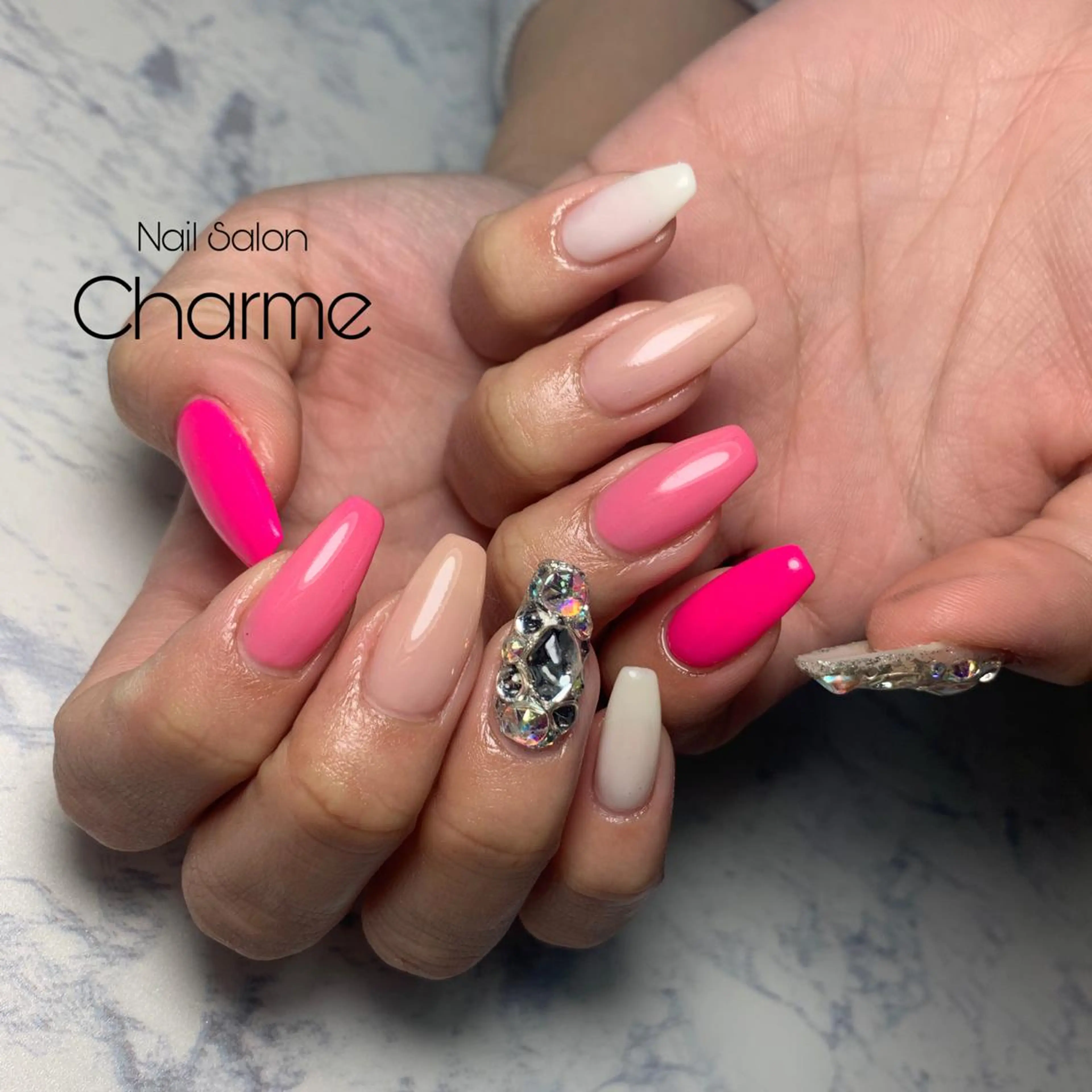 ネイル NailSalon Charmeのネイルデザイン