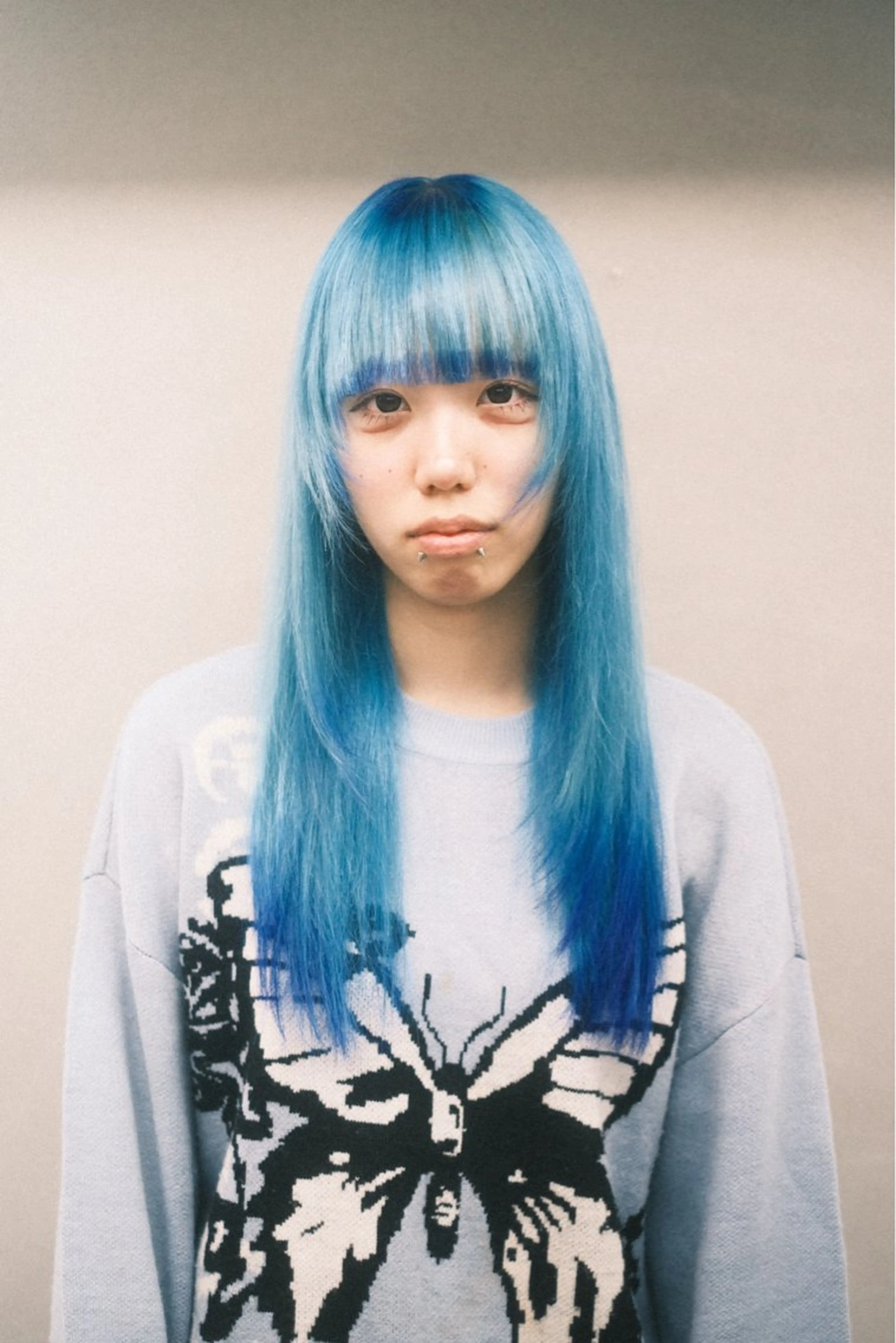 セミロング カラー ヘアアレンジ ヘアカラー トリートメント T.a.g中崎町所属・個性爆弾💣 ダブルカラー/ゆかのヘアスタイル