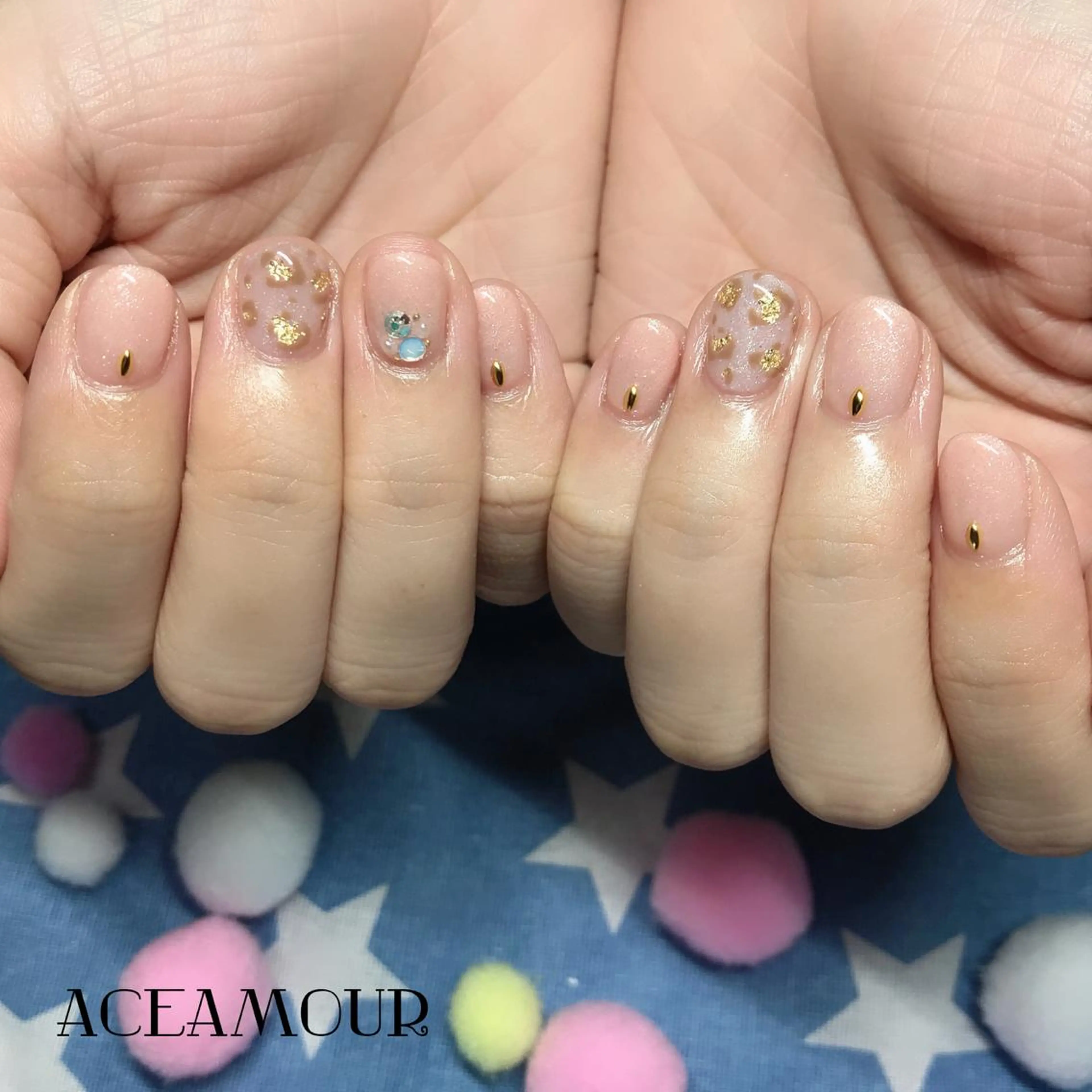 ネイル ネイル/耳つぼ /新ホワイトニングのネイルデザイン