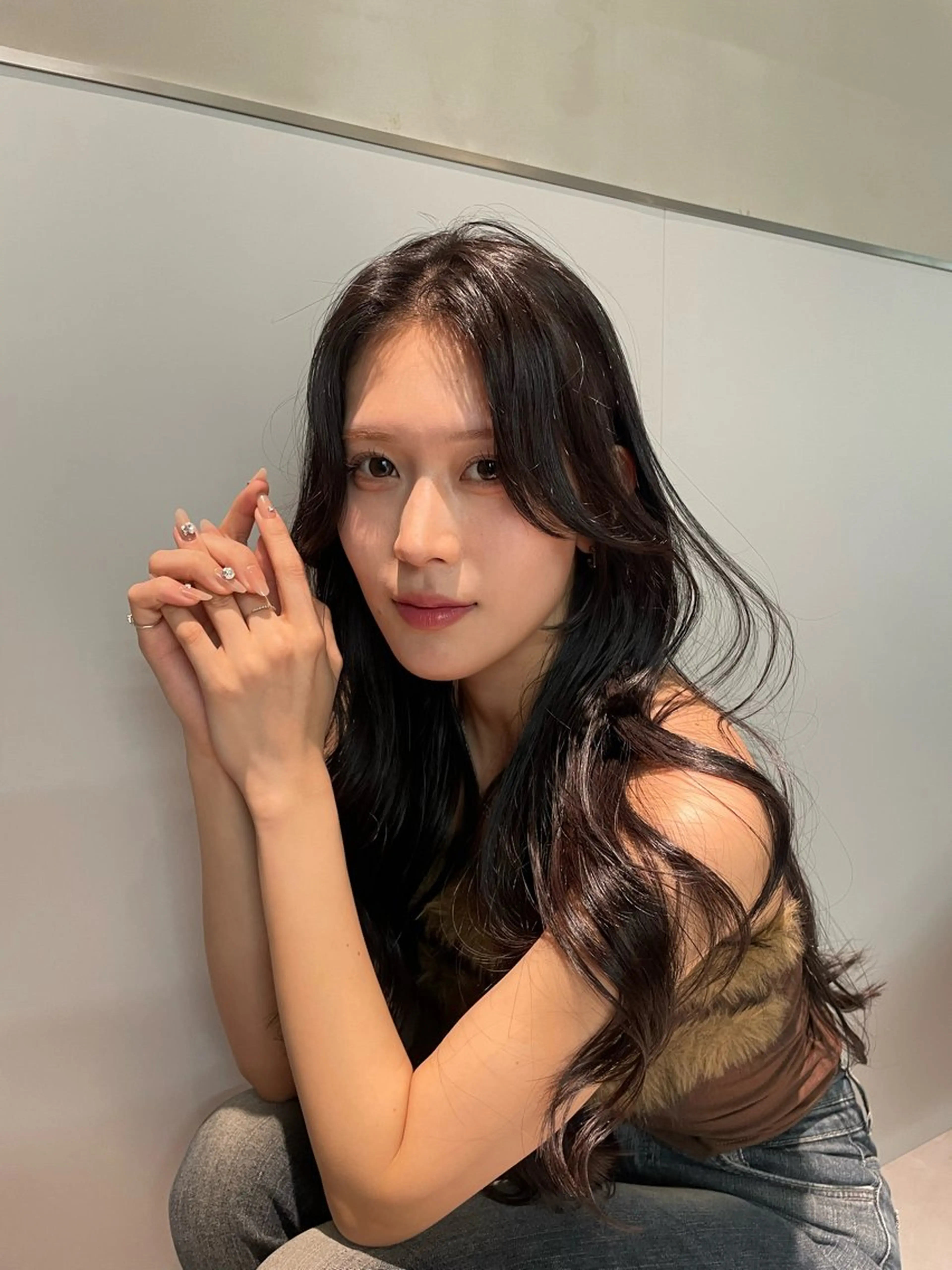 ロング カラー 韓国ヘア/レイヤー Londエレンのヘアスタイル