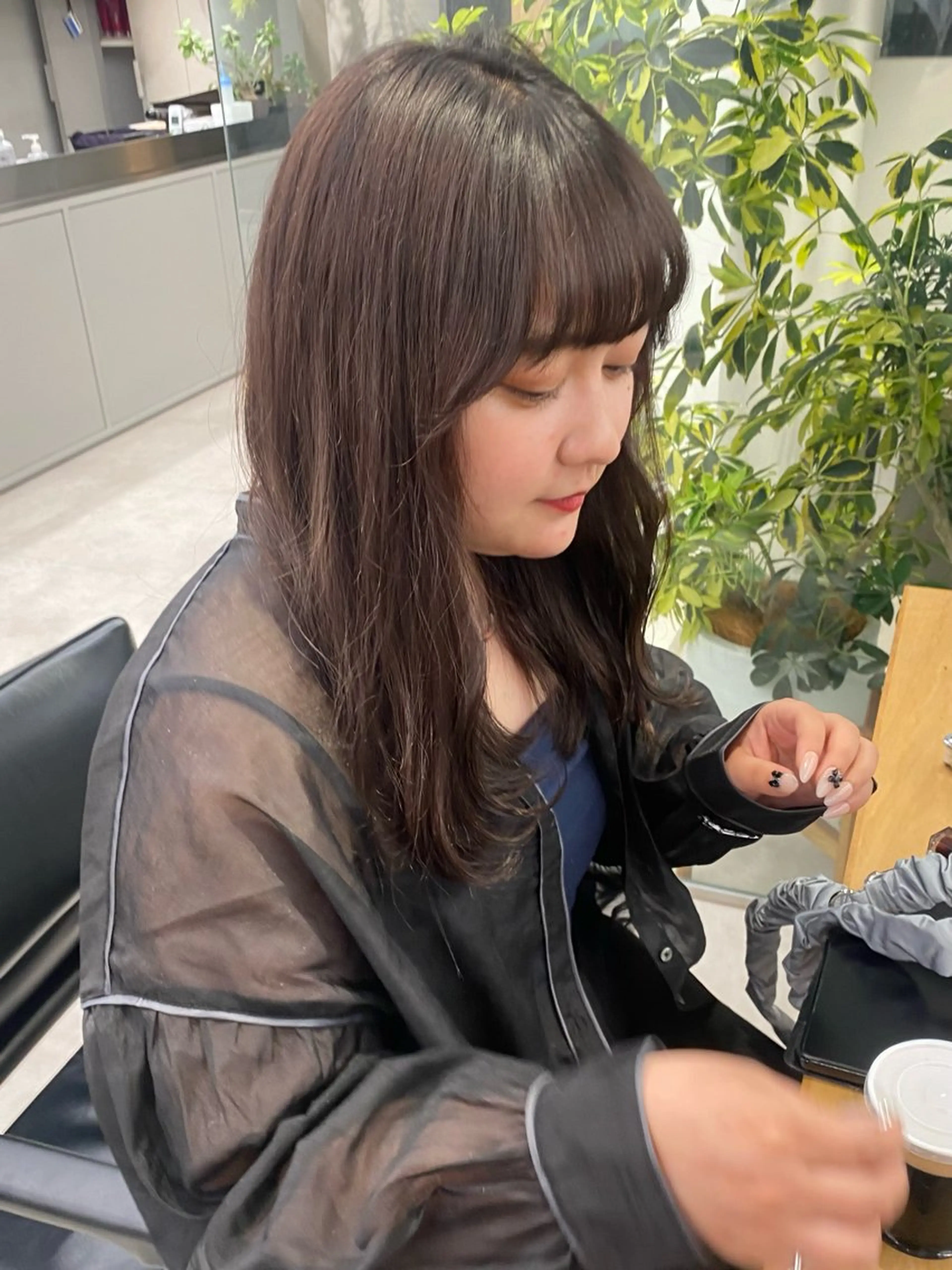 ロング カラー カット ヘアカラー トリートメント noa/ 渋谷のヘアスタイル