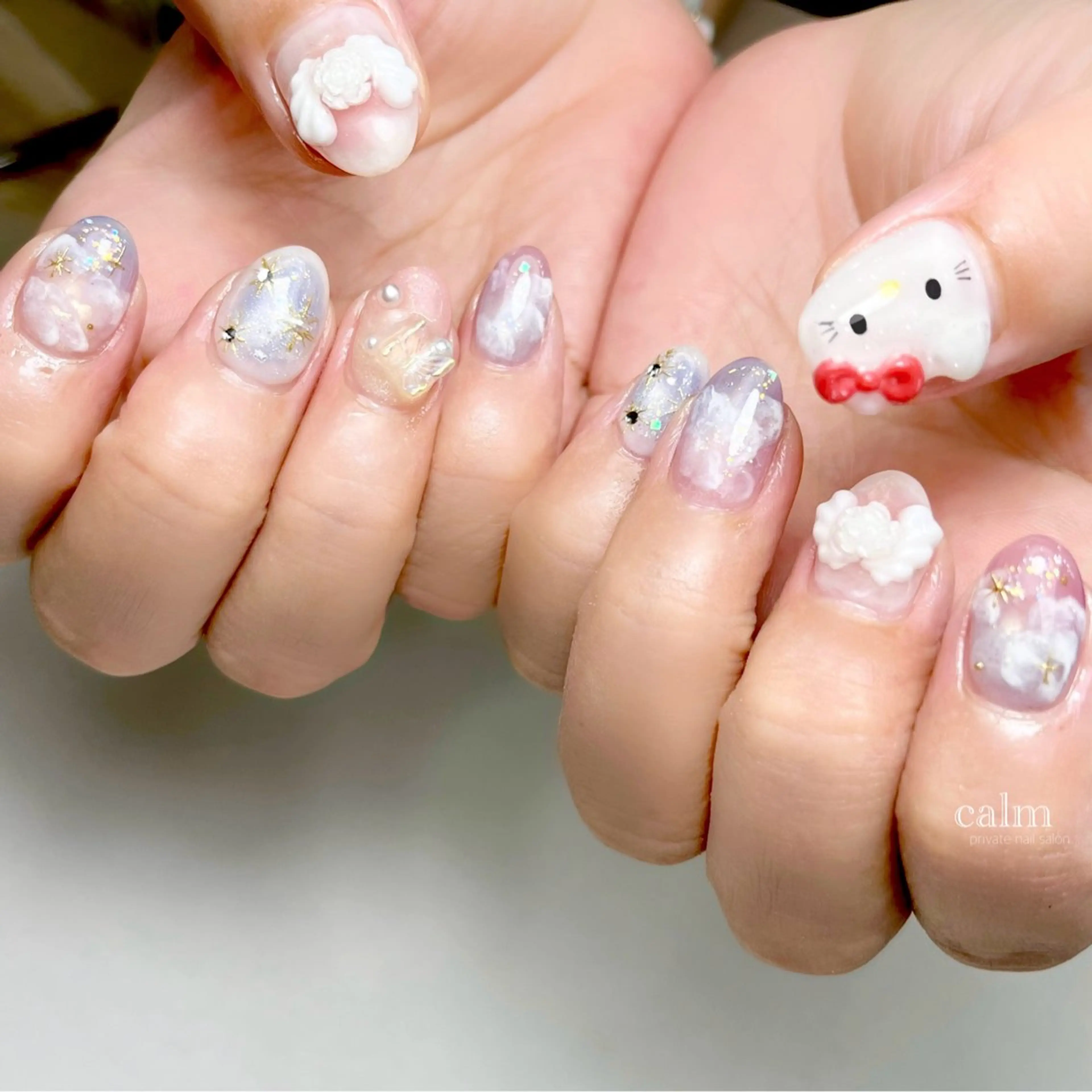 ネイル ハンドネイル calm 〔ｶｰﾑ〕のネイルデザイン