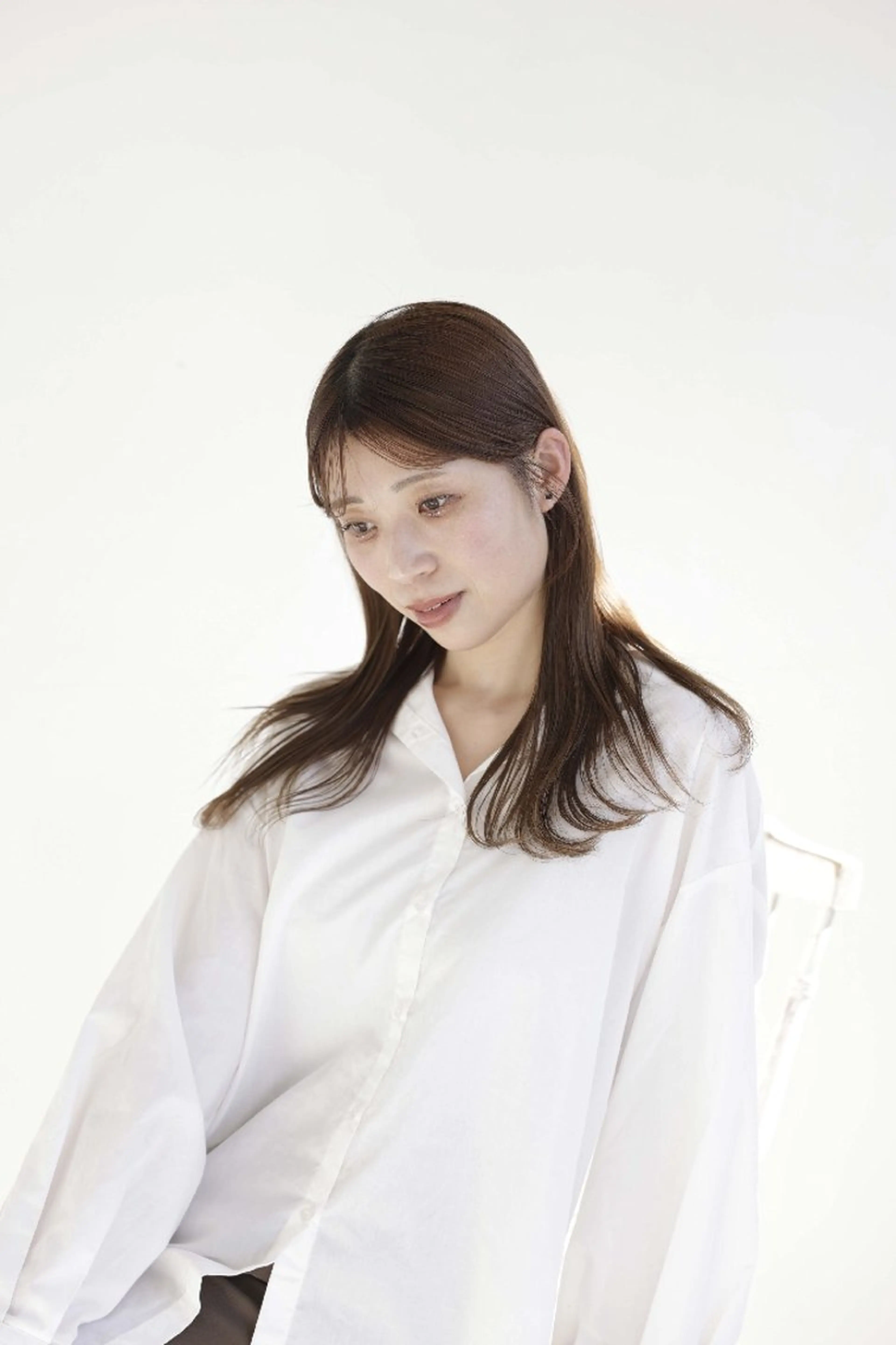 カラー 束感まつぱ🥑🤍 NATUKI🤍のヘアスタイル