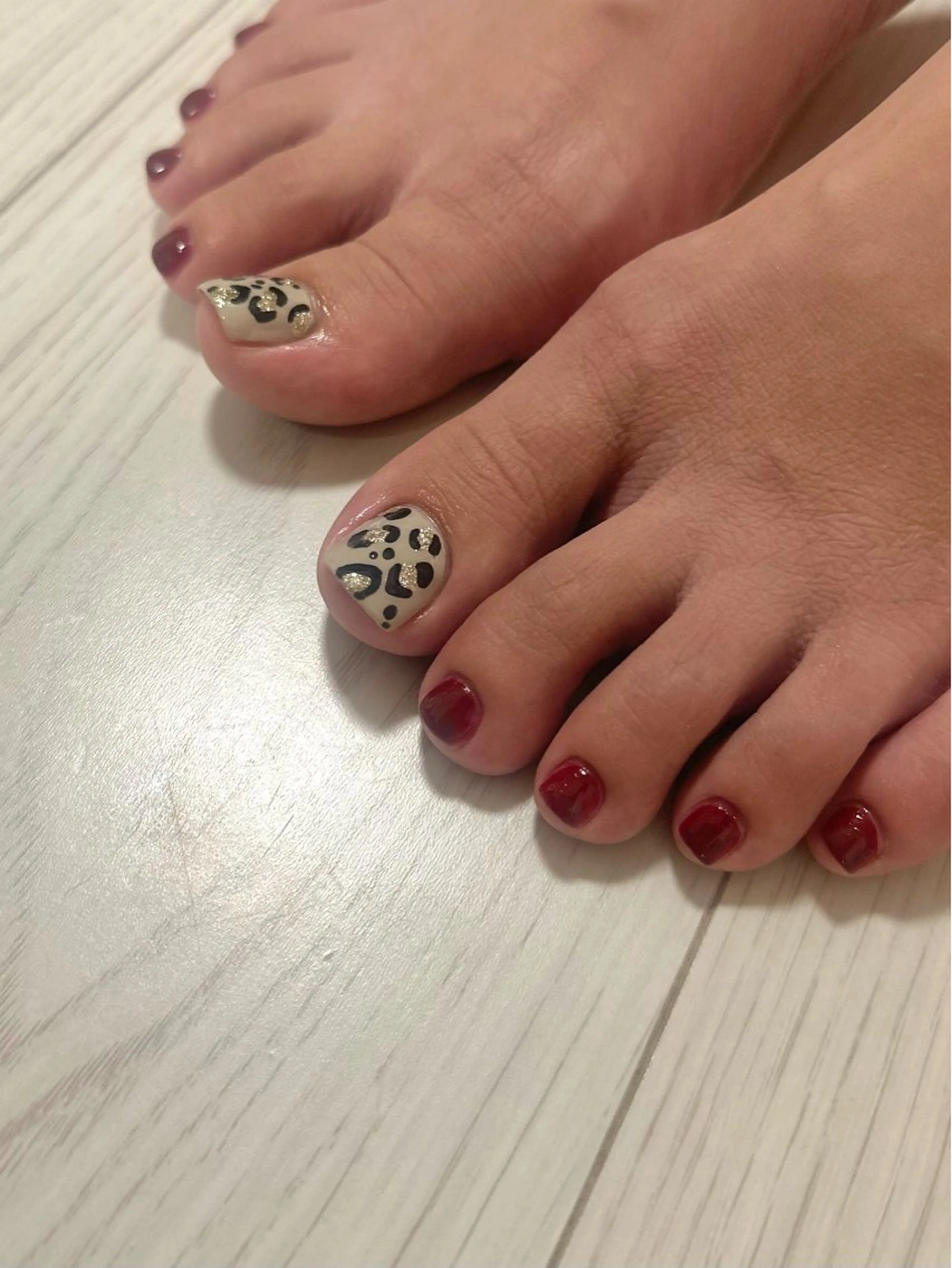 【フット】定額デザインネイル（オフなし）の写真