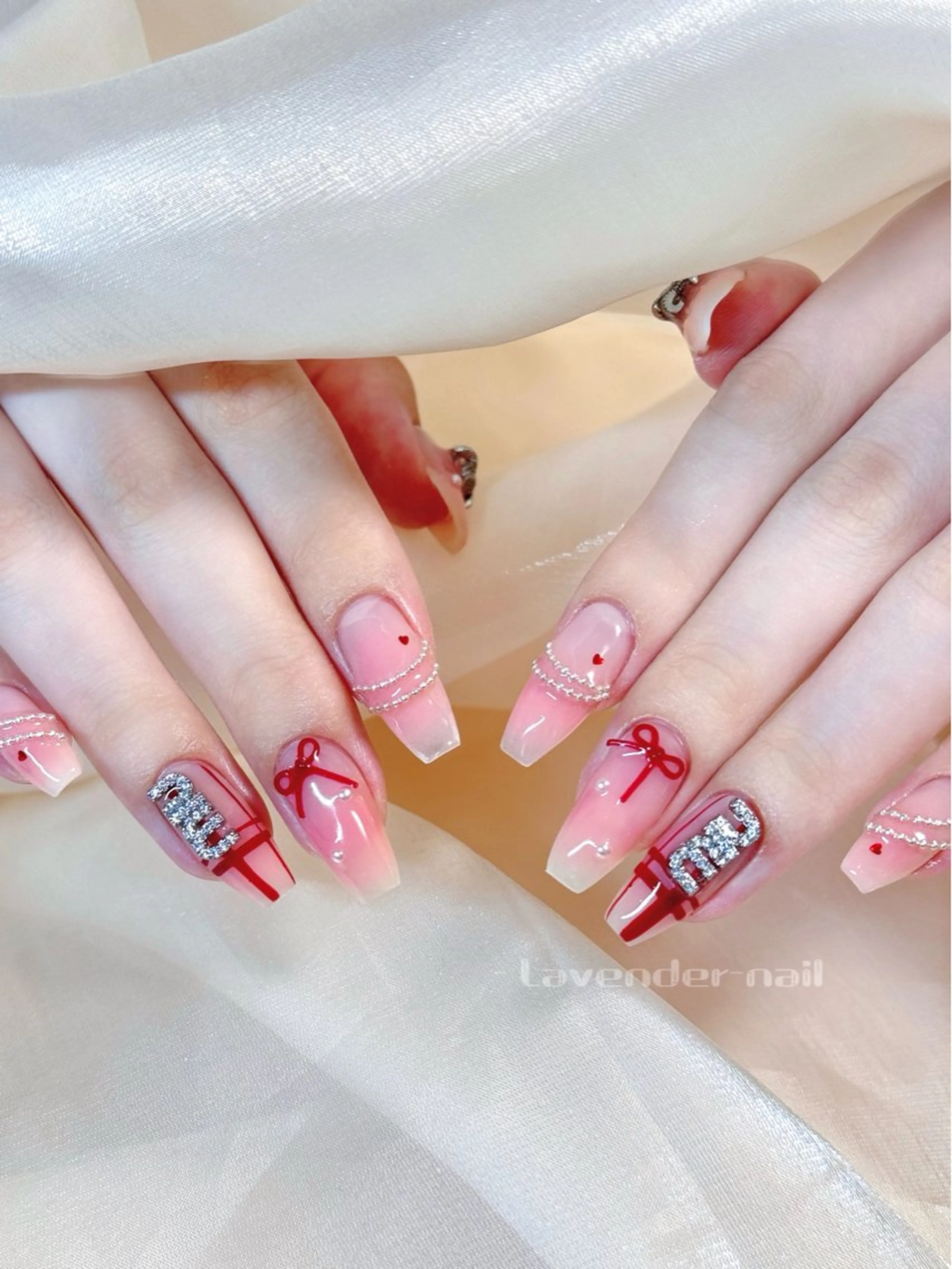 ネイル ハンドネイル Lavender nail·中島公園のネイルデザイン