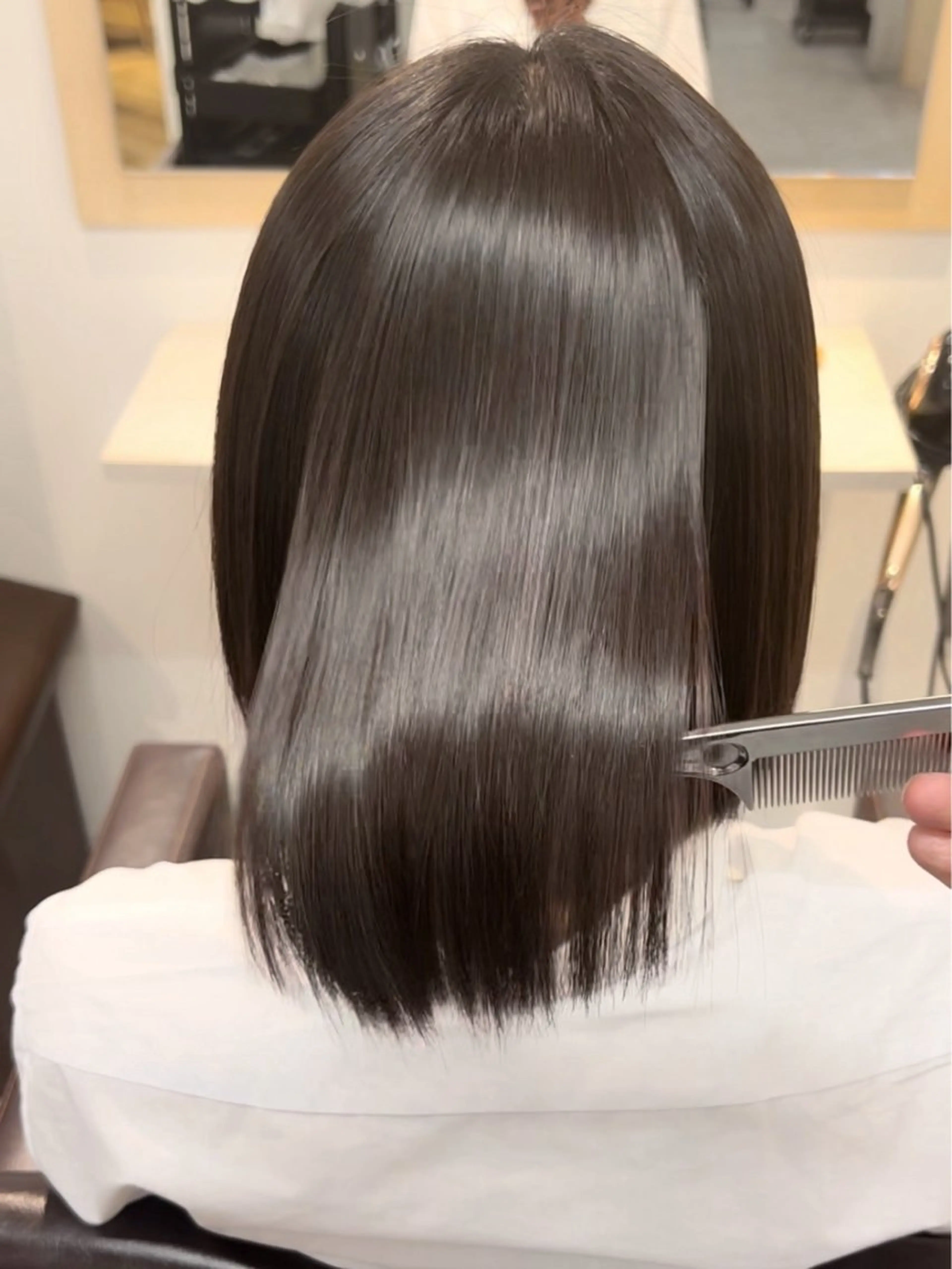 ショート カラー ヘアカラー トリートメント 💎美髪矯正特化💎 ハルヒコのヘアスタイル