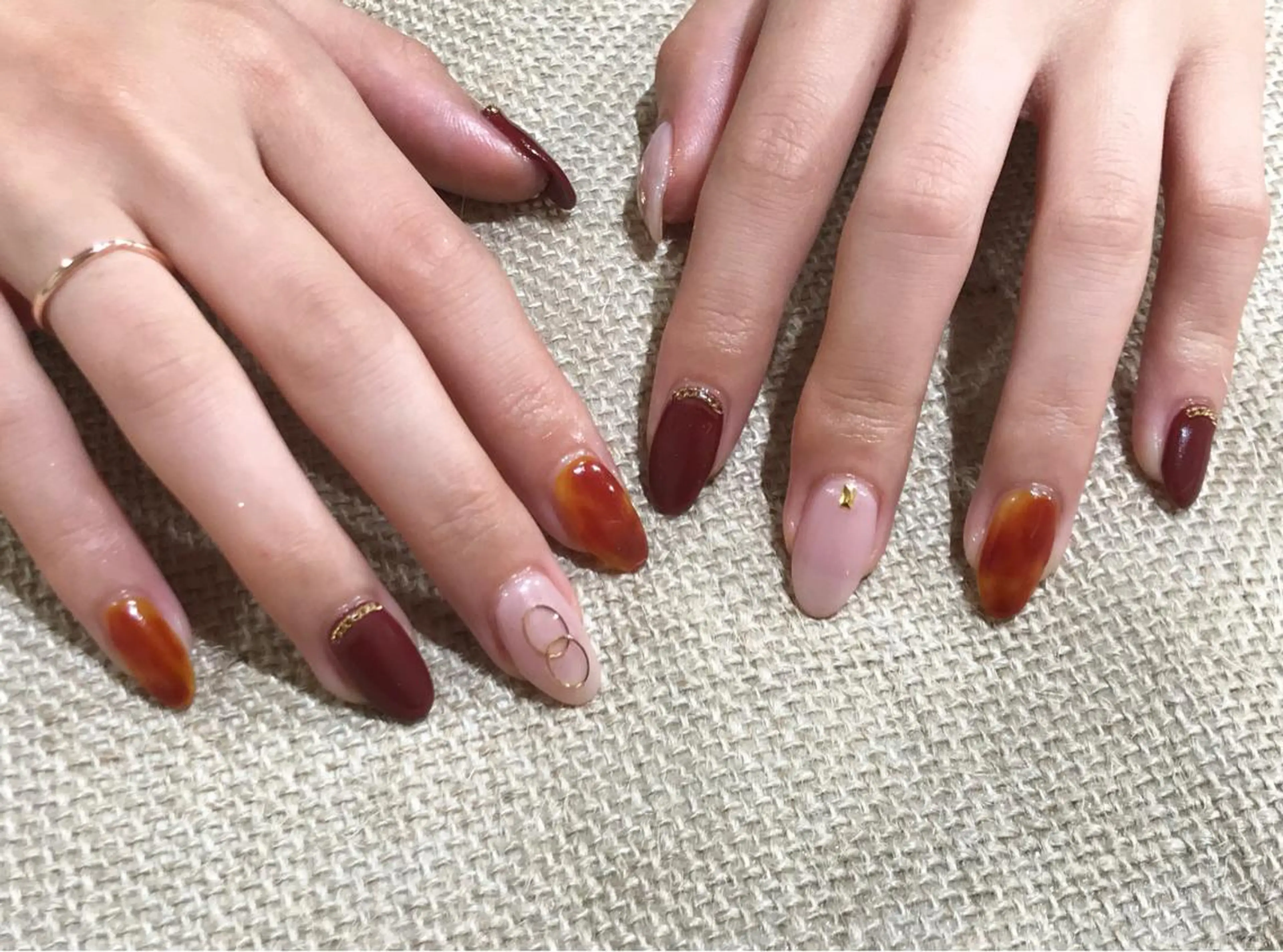 ネイル 舞田 苑香のネイルデザイン