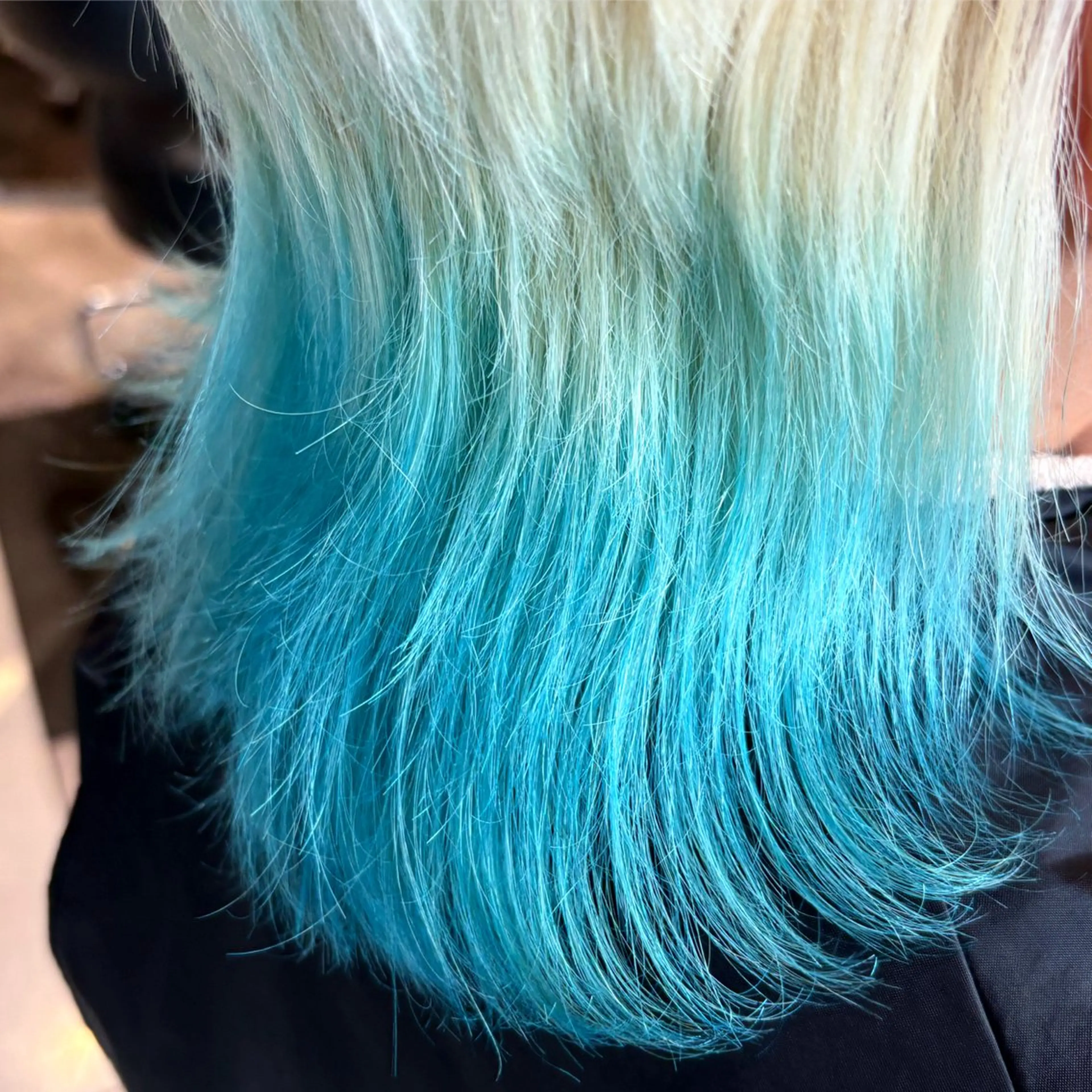 ミディアム カラー ヘアカラー トリートメント ブリーチ/ヘアケア/ 艶髪/イギチハルのヘアスタイル