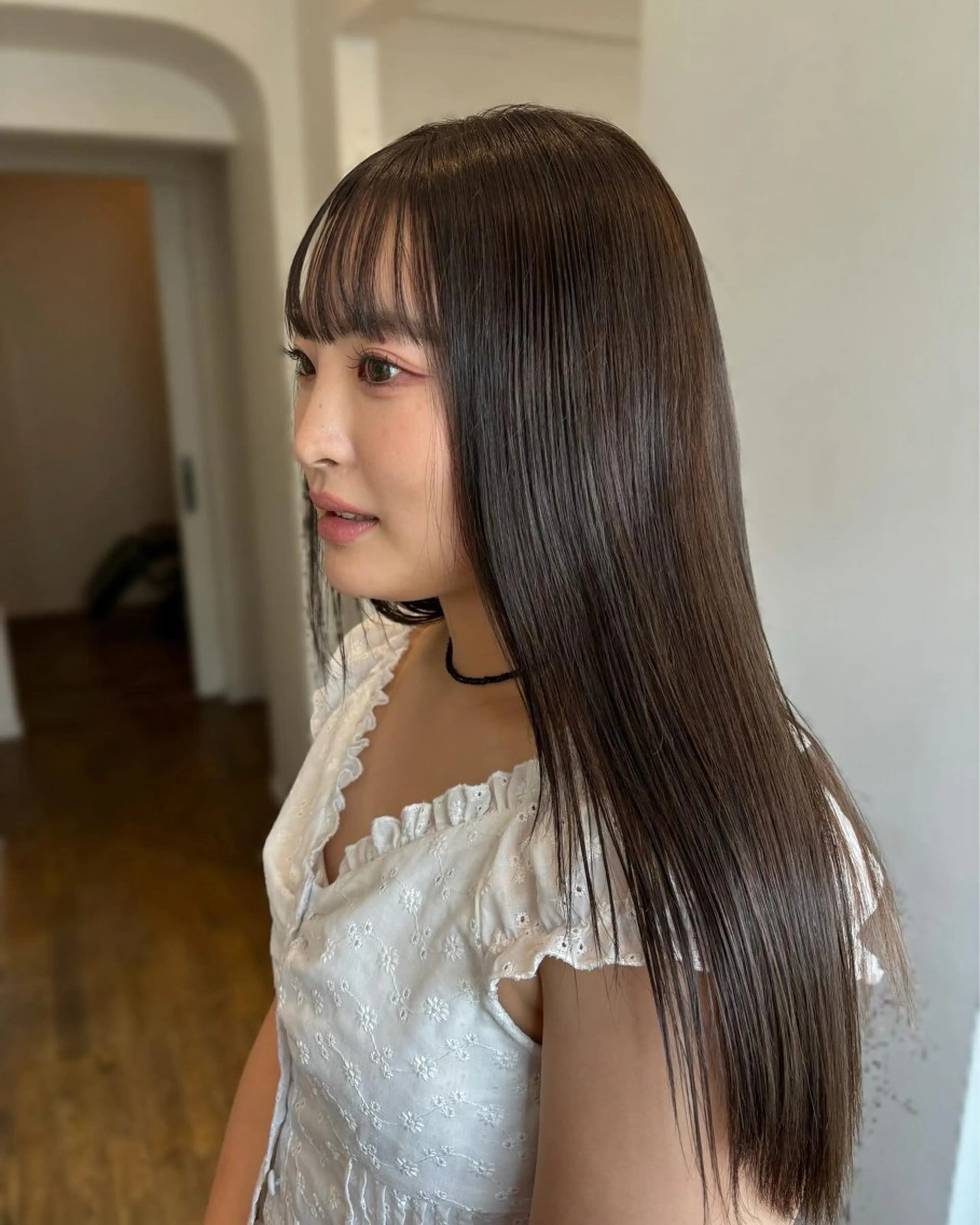 ロング カット ヘアカラー 透明感カラー🎀 tasty／makoのヘアスタイル