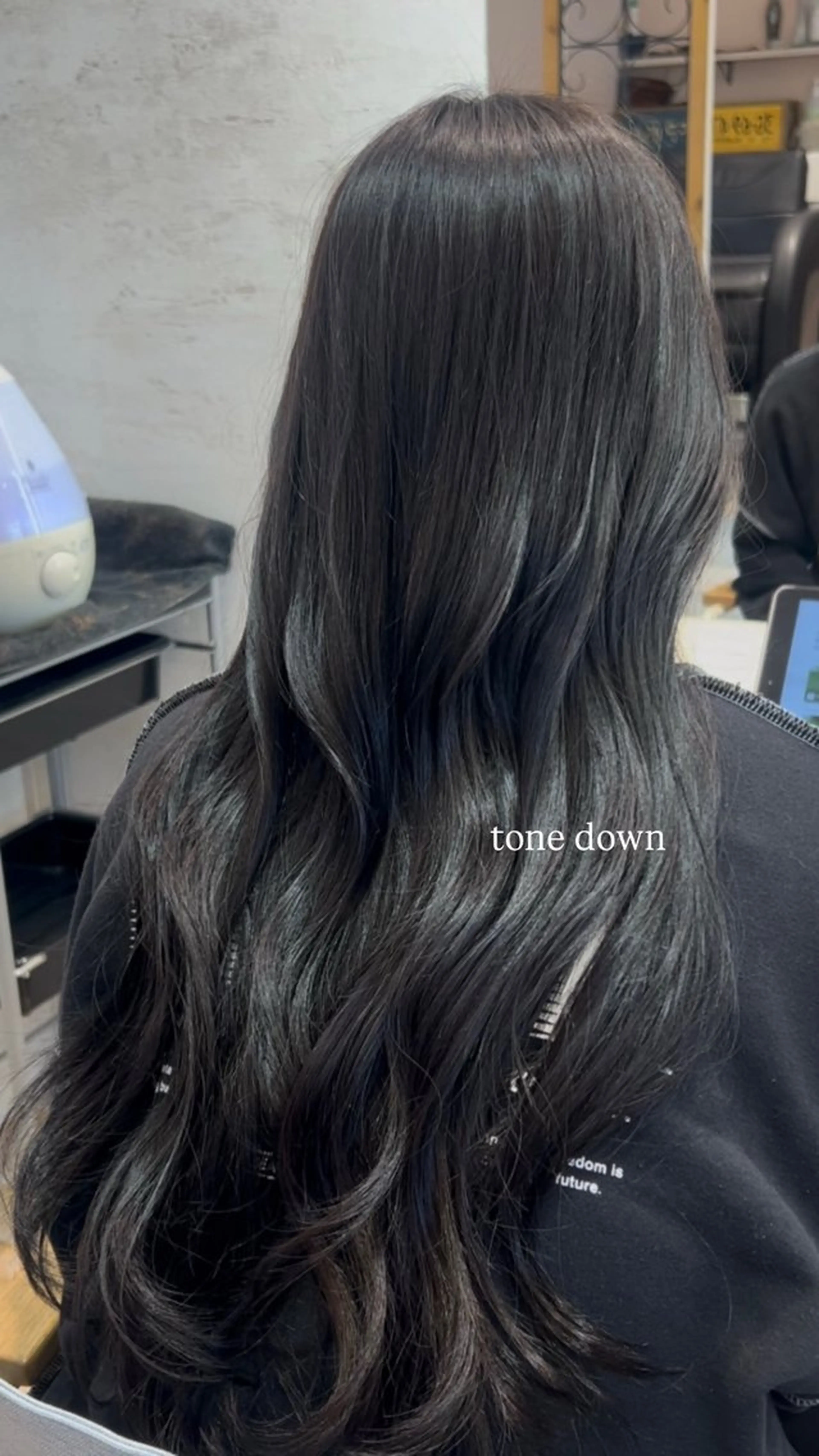 ロング 田中 千尋のヘアスタイル