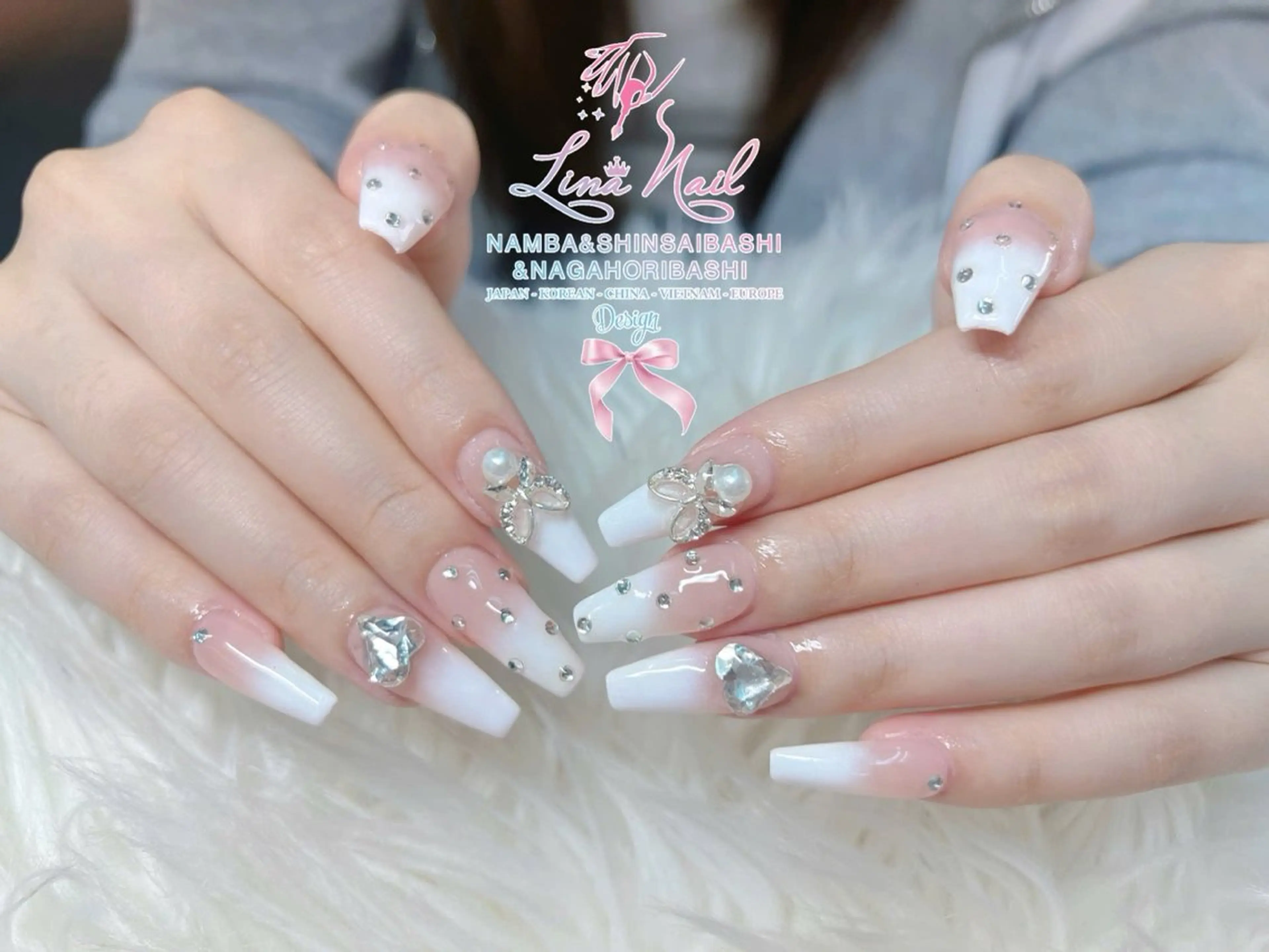 ネイル ハンドネイル リナネイル アメ村心斎橋店のネイルデザイン