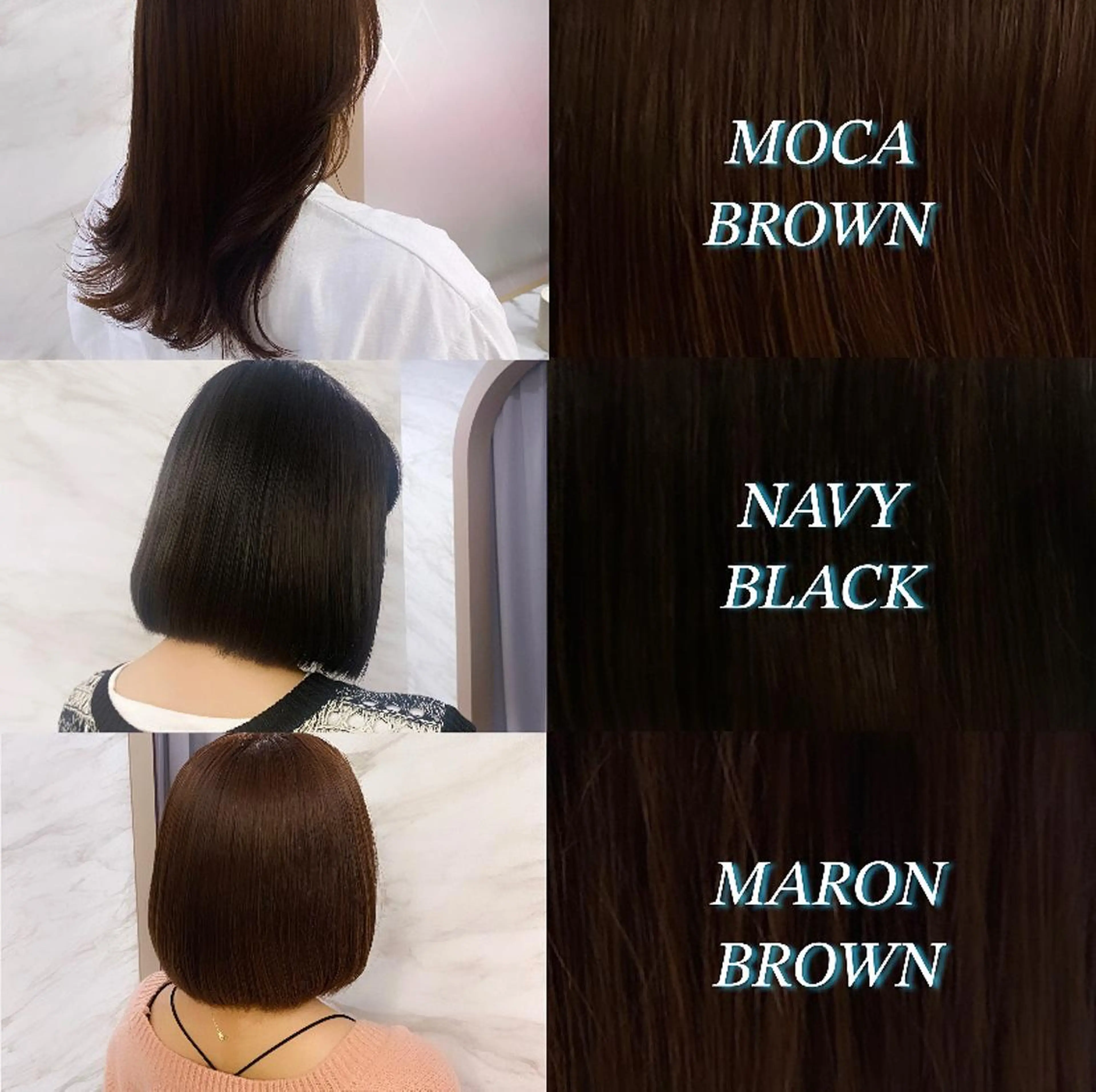 ミディアム カラー ヘアアレンジ 上品♡韓国レイヤー ‎🤍のの‎🤍のヘアスタイル