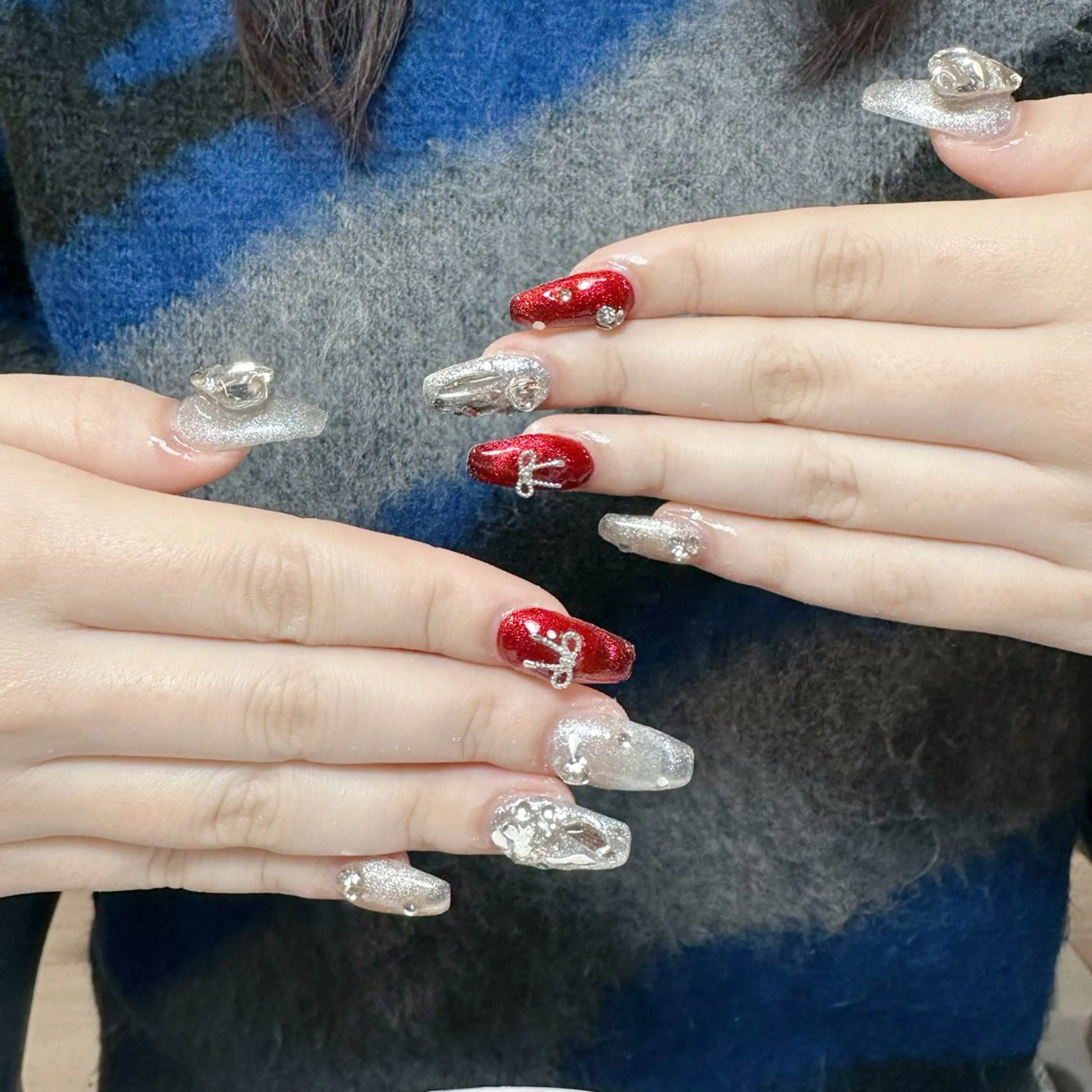 ネイル ハンドネイル 🍄Rina🍄 韓国風ネイルのネイルデザイン