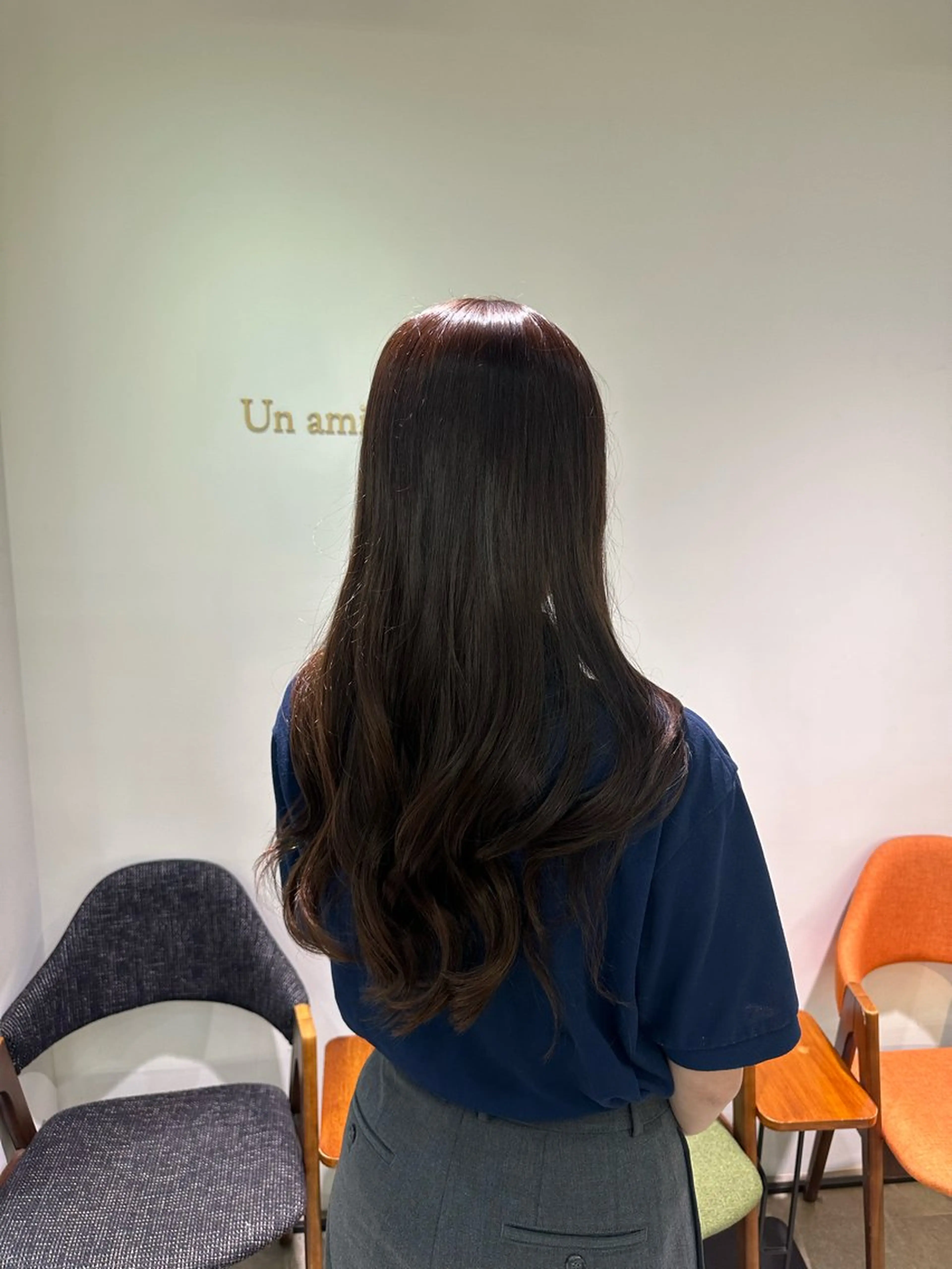 セミロング 髪質改善 トリートメント Unami/新宿 TSUKIのヘアスタイル