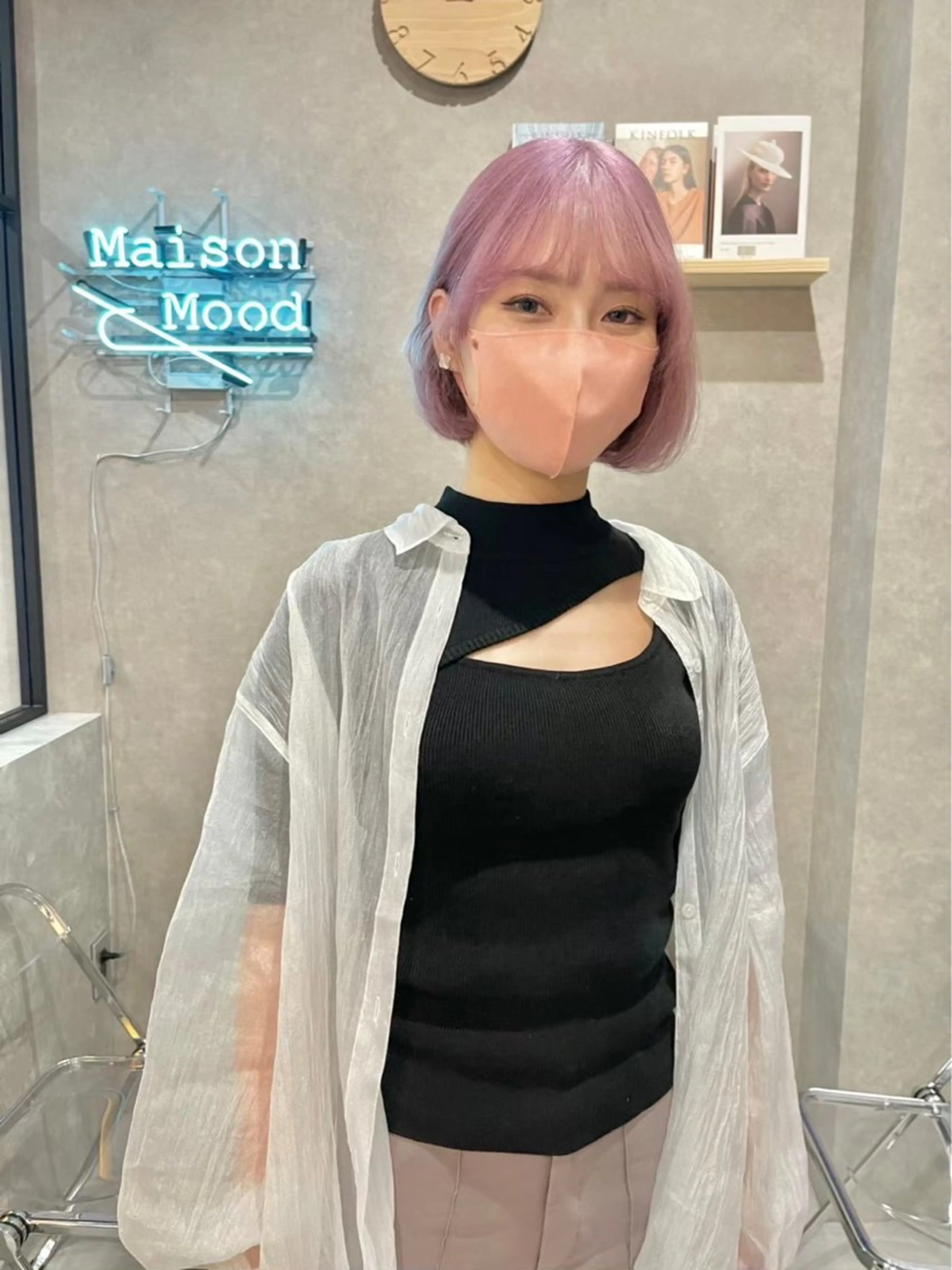 バングカット【似合わせ前髪カット】の写真