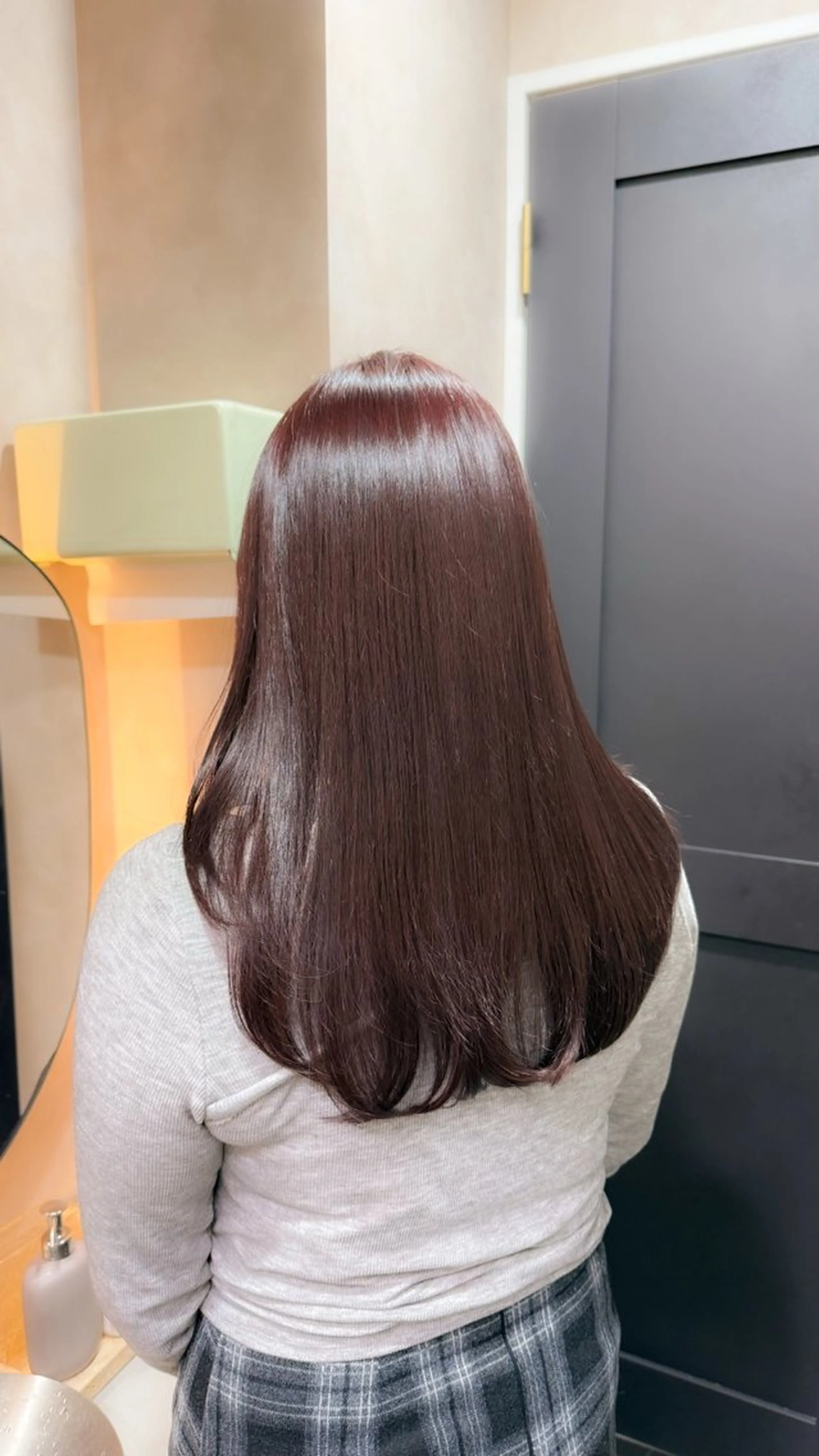 セミロング カラー ヘアカラー トリートメント ヘッドスパ ヘアセット 🪐レイヤー/抜け感 カラー/加野彩果🪐のヘアスタイル