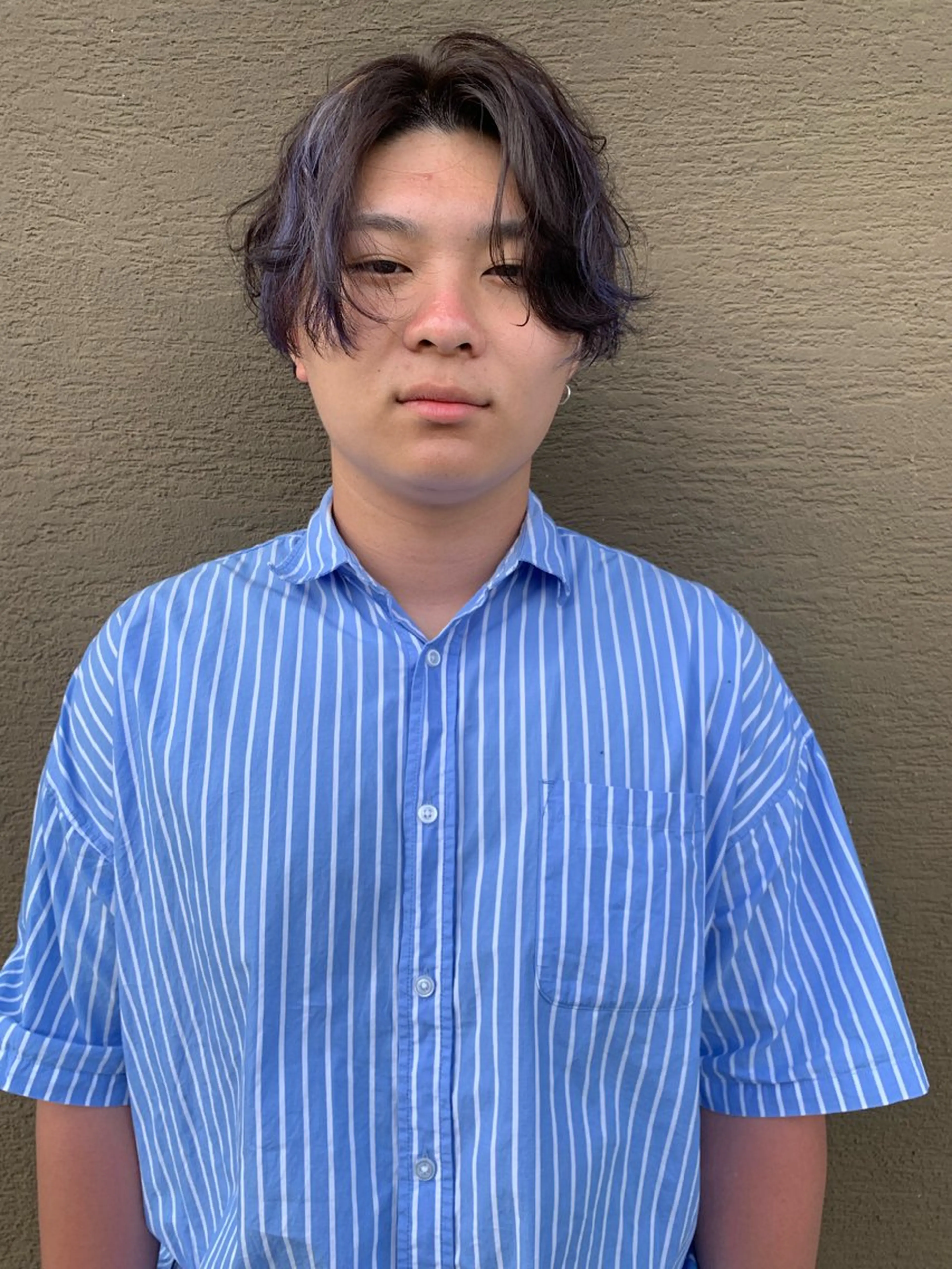 カラー メンズ Agu hair grove 金沢八日市店所属・名竹聖治/透明感 カラー/縮毛矯正のヘアスタイル