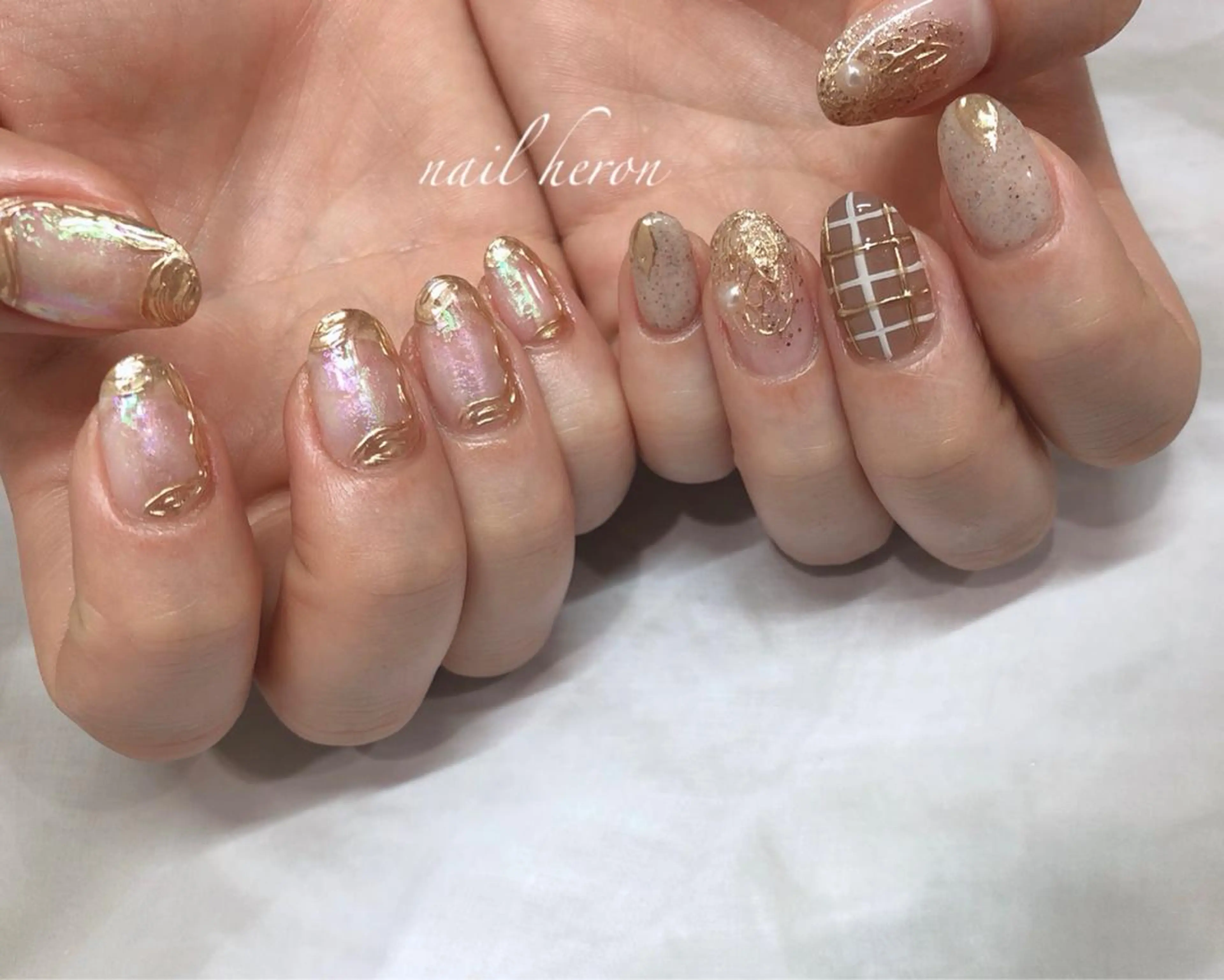 ネイル saki_ nail heronのネイルデザイン
