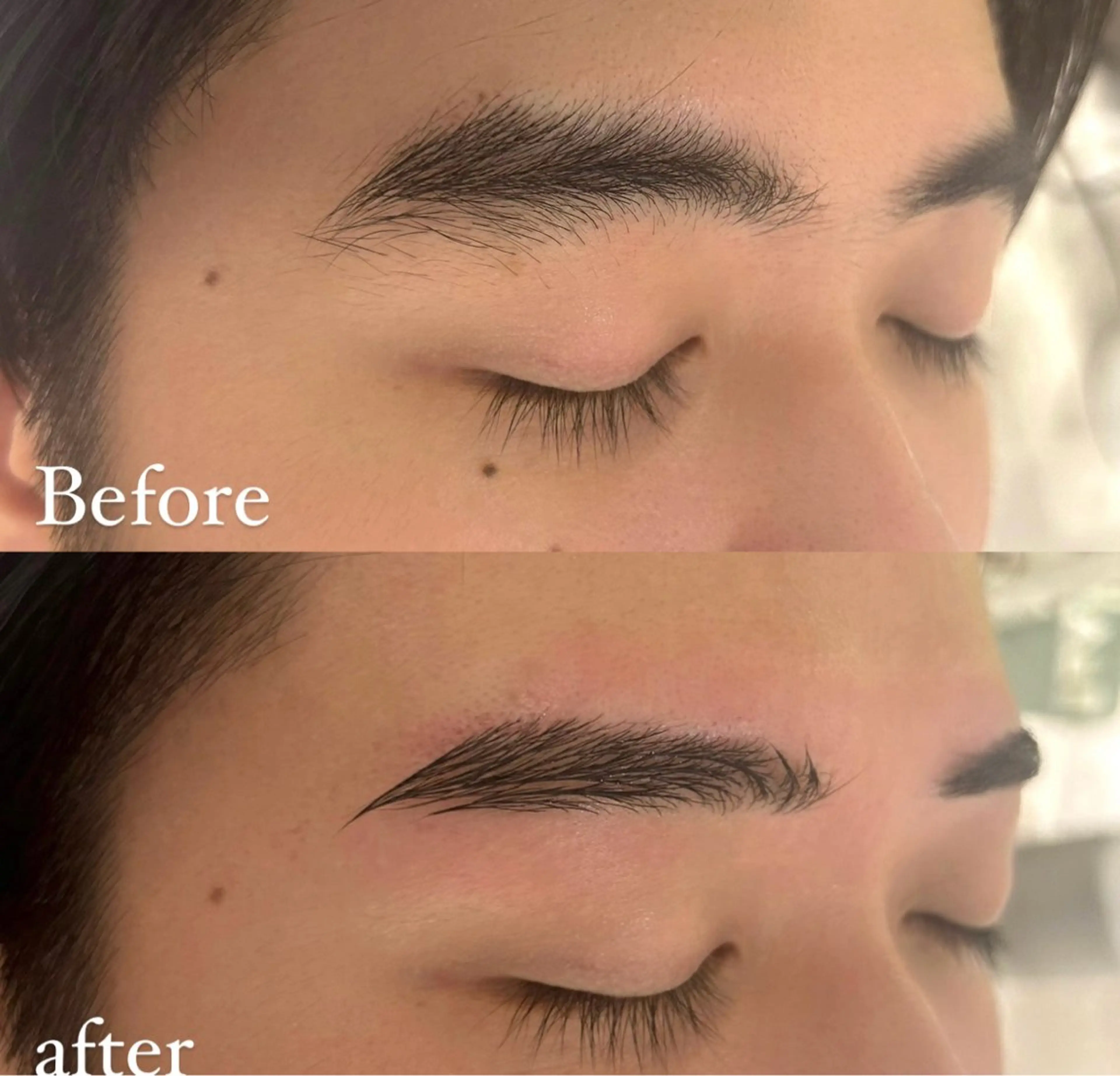 アイブロウ メンズアイブロウ 似合わせカット 奥村陽花のヘアスタイル