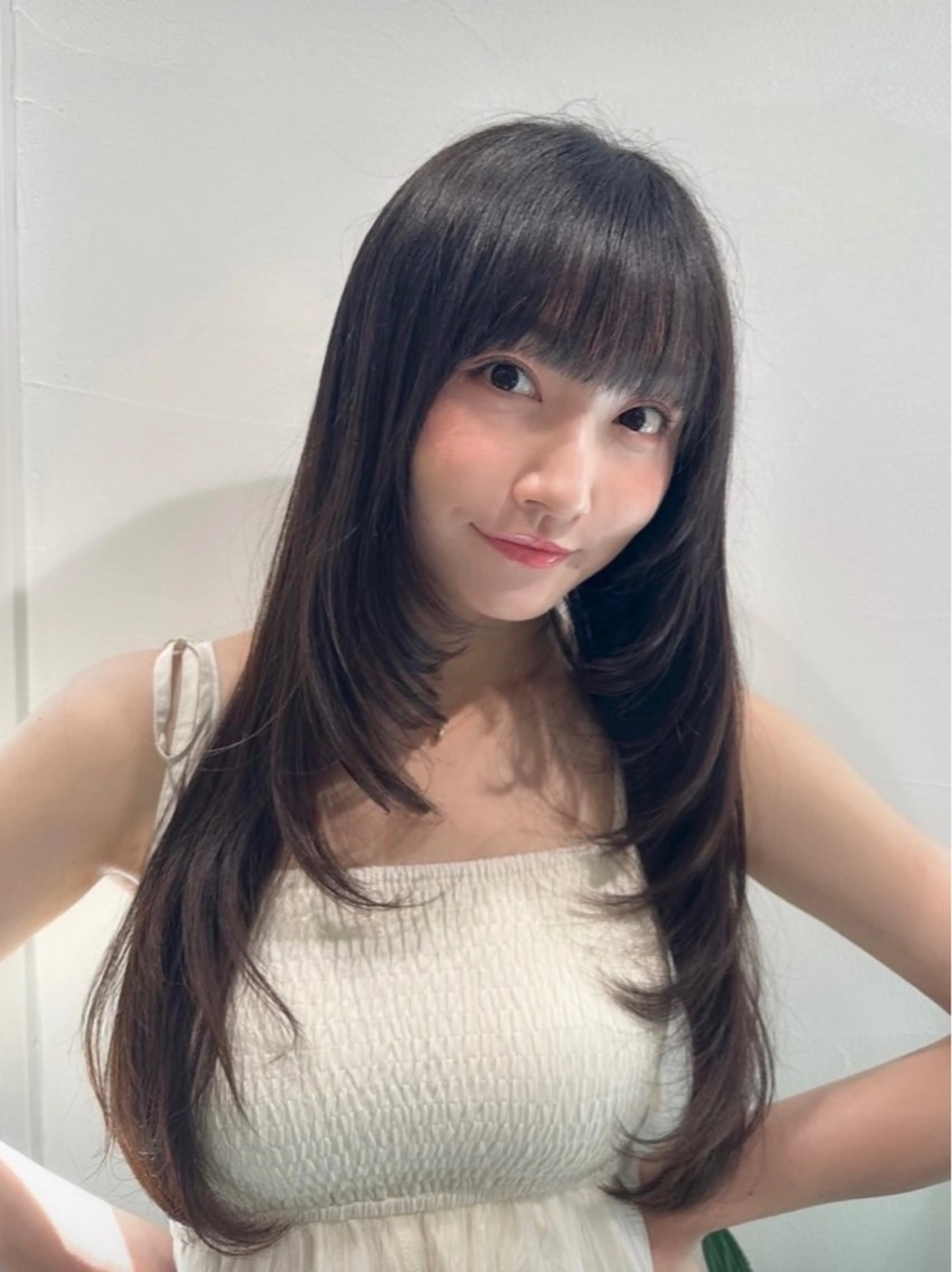 ロング レイヤーカット aulii【アウリィ】所属・北上尾/ショート/ 後藤 朔哉のヘアスタイル